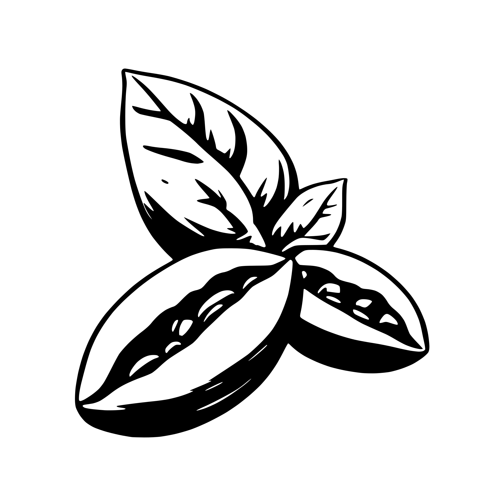 AI-generated SVG of 'two coffee beans'