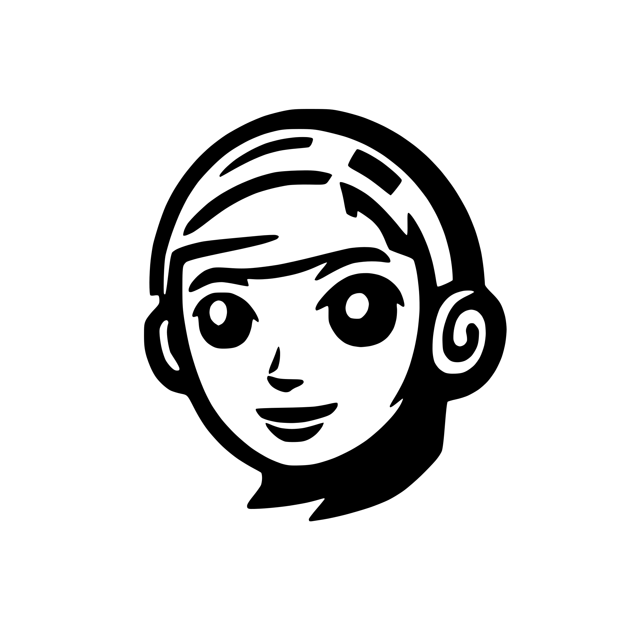 AI-generated SVG of a borg