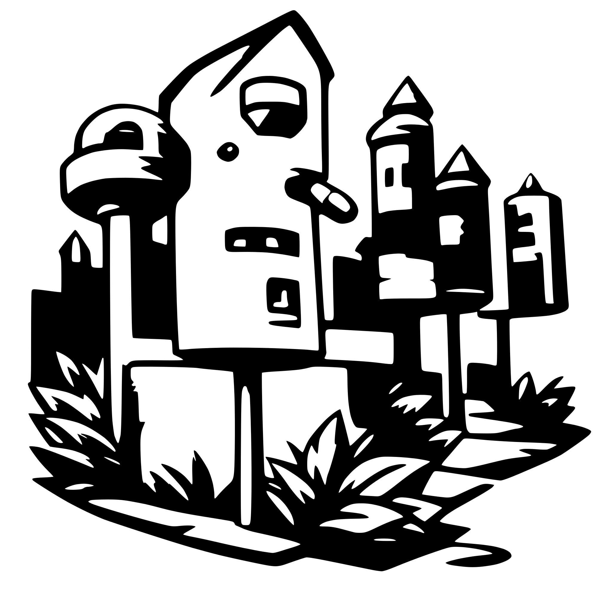 AI-generated SVG of a graffitty