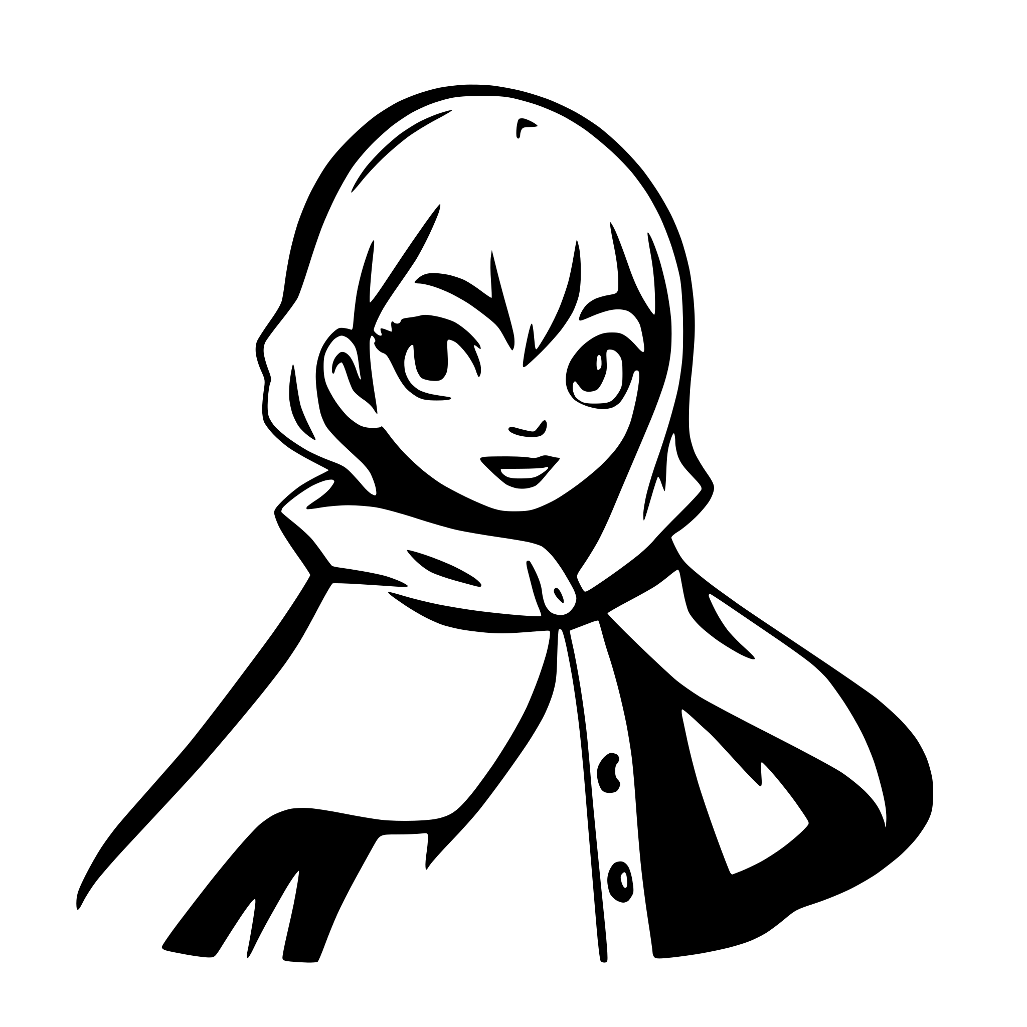 AI-generated SVG of 'Perfect Cape'