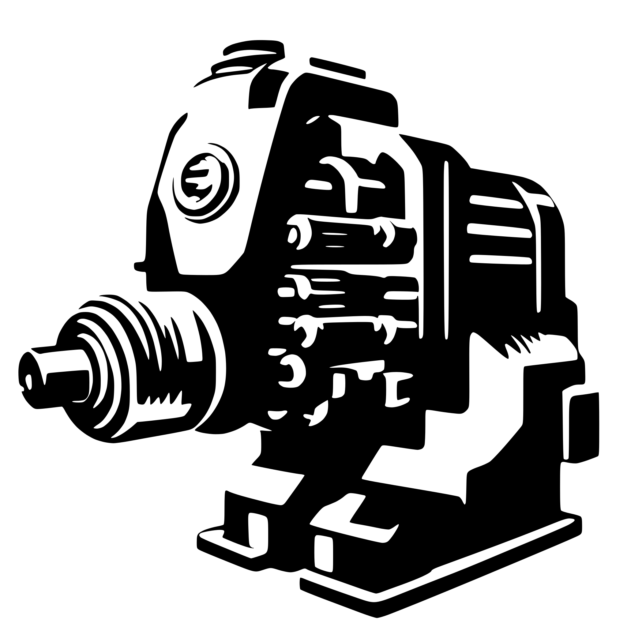 AI-generated SVG of 'Industrial motor'
