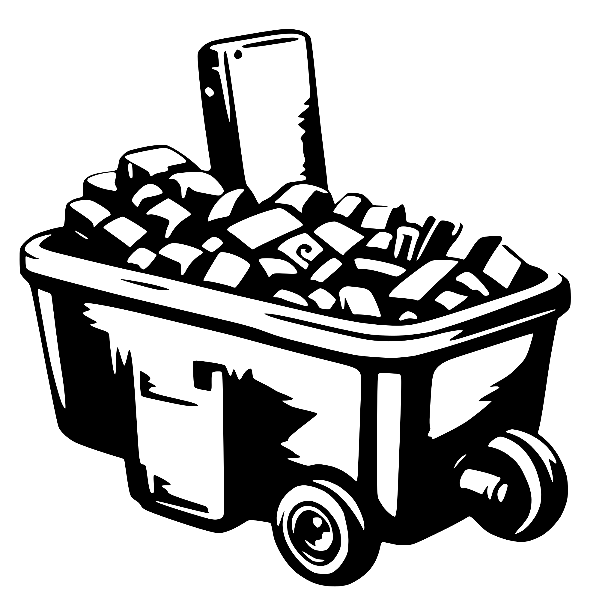 AI-generated SVG of 'junk'