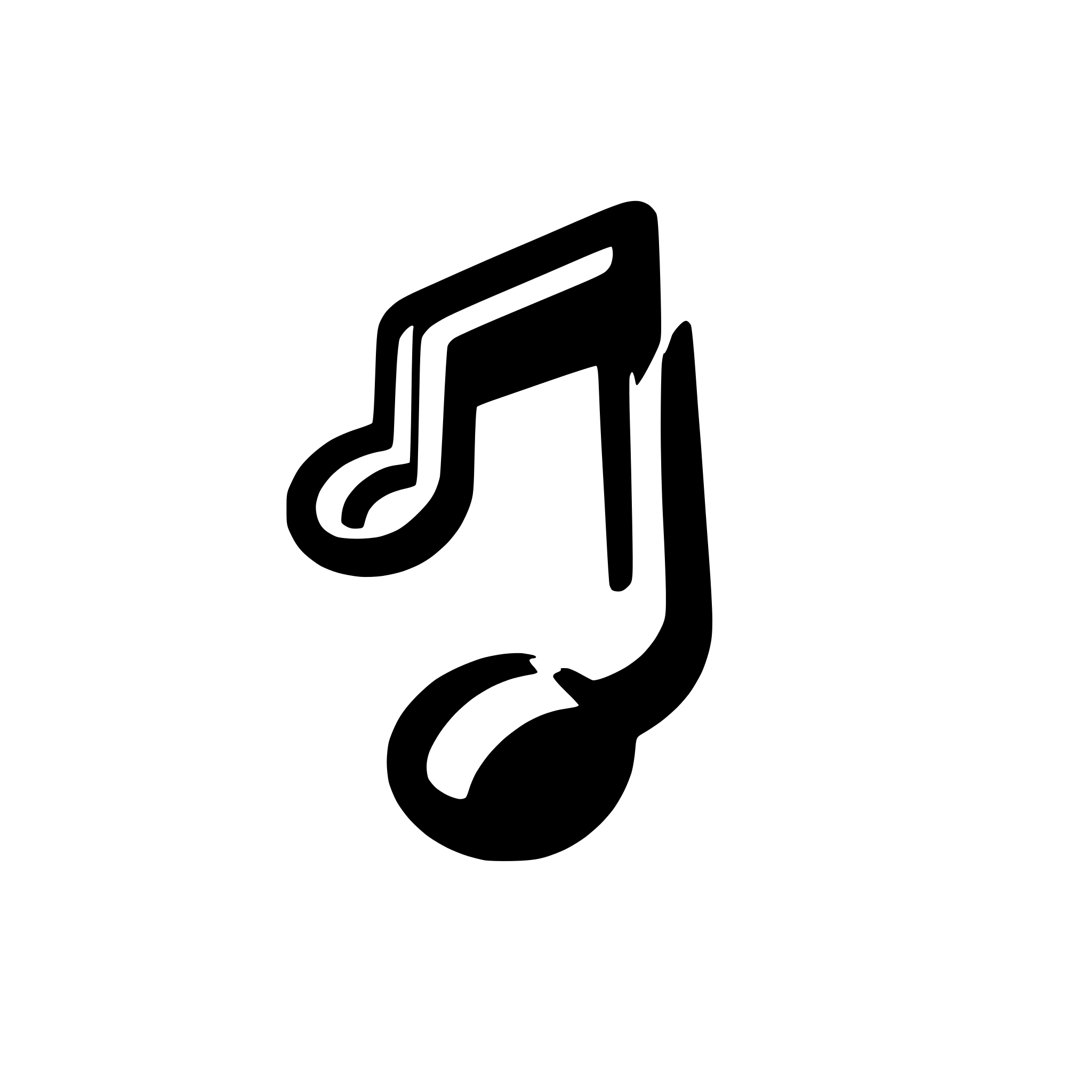 AI-generated SVG of a Musical Note Fun Cute Minimal App Icon