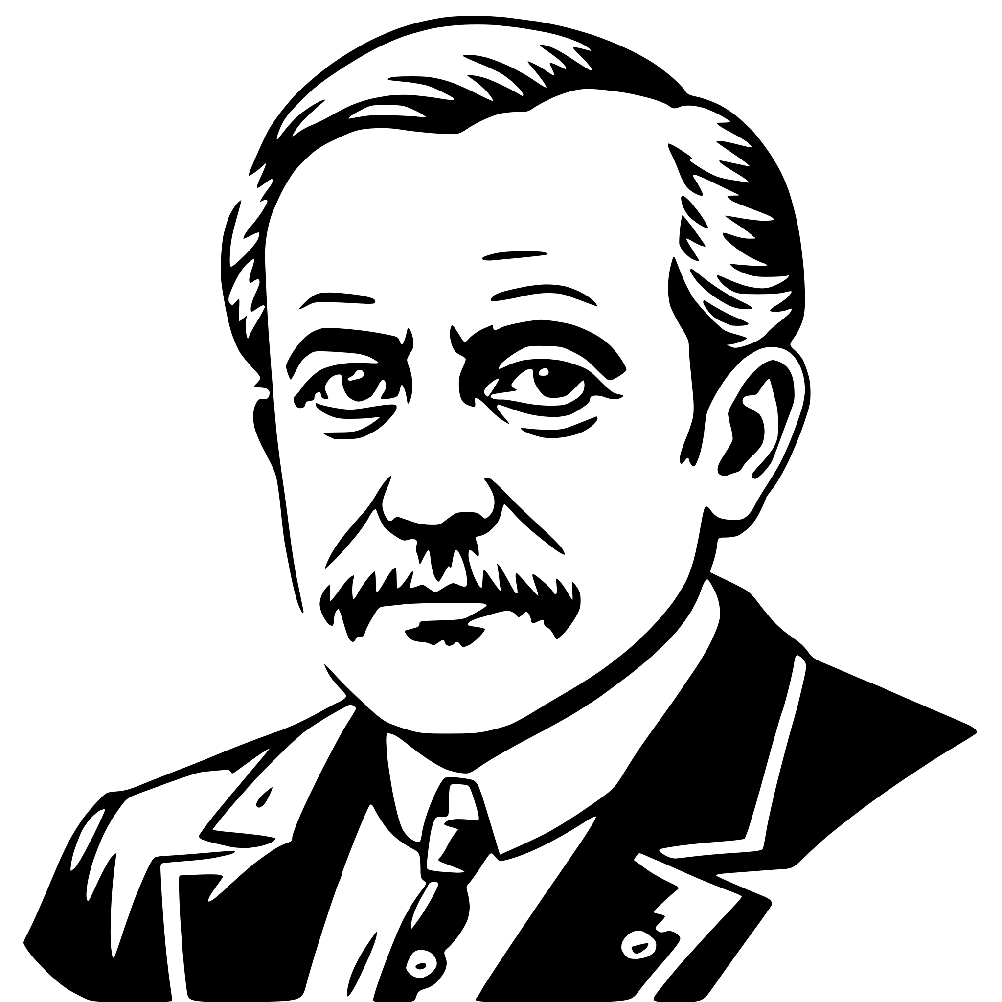AI-generated SVG of a louis pasteur