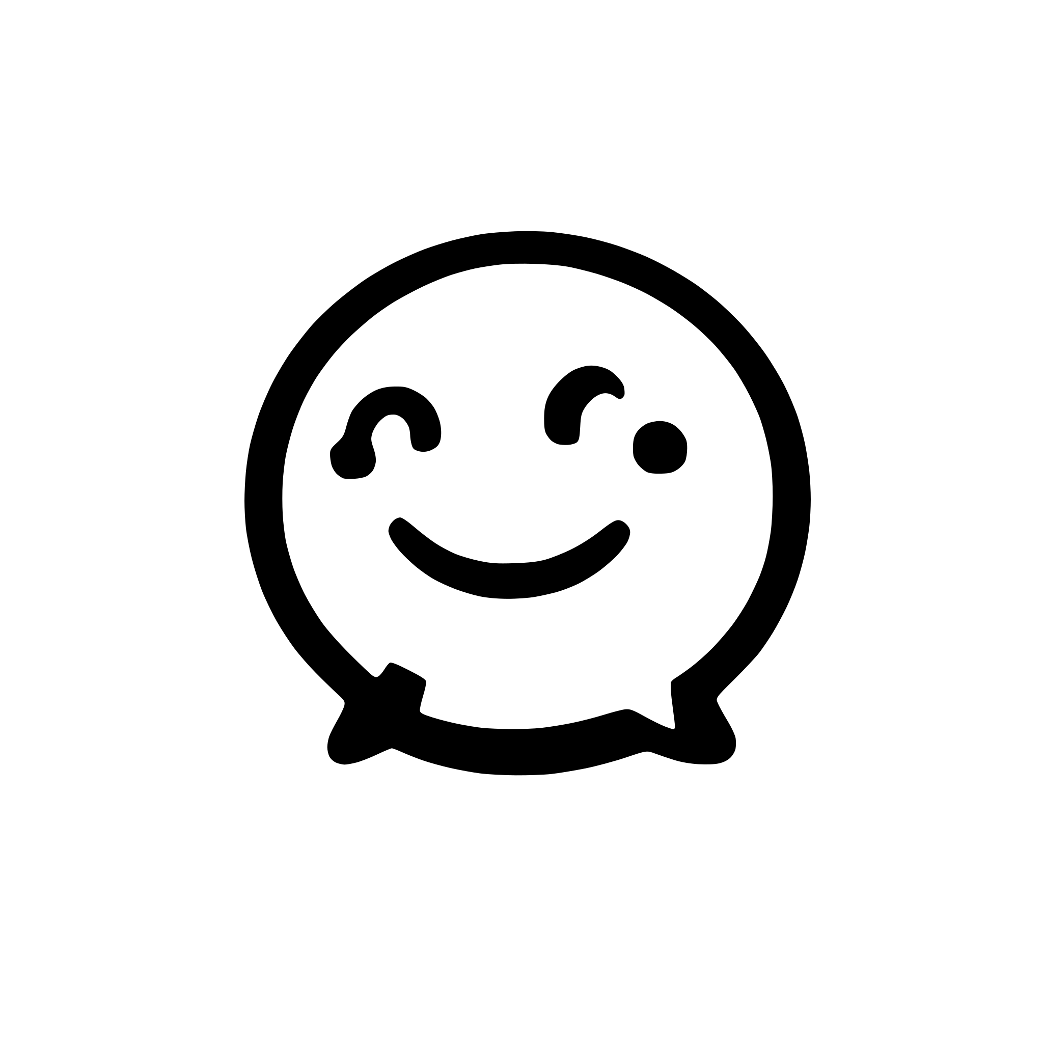 AI-generated SVG of a A simple, modern chat bubble icon in soft blue, placed on a clean white background. The bubble should have a friendly, inviting look, symbolizing communication and daily updates