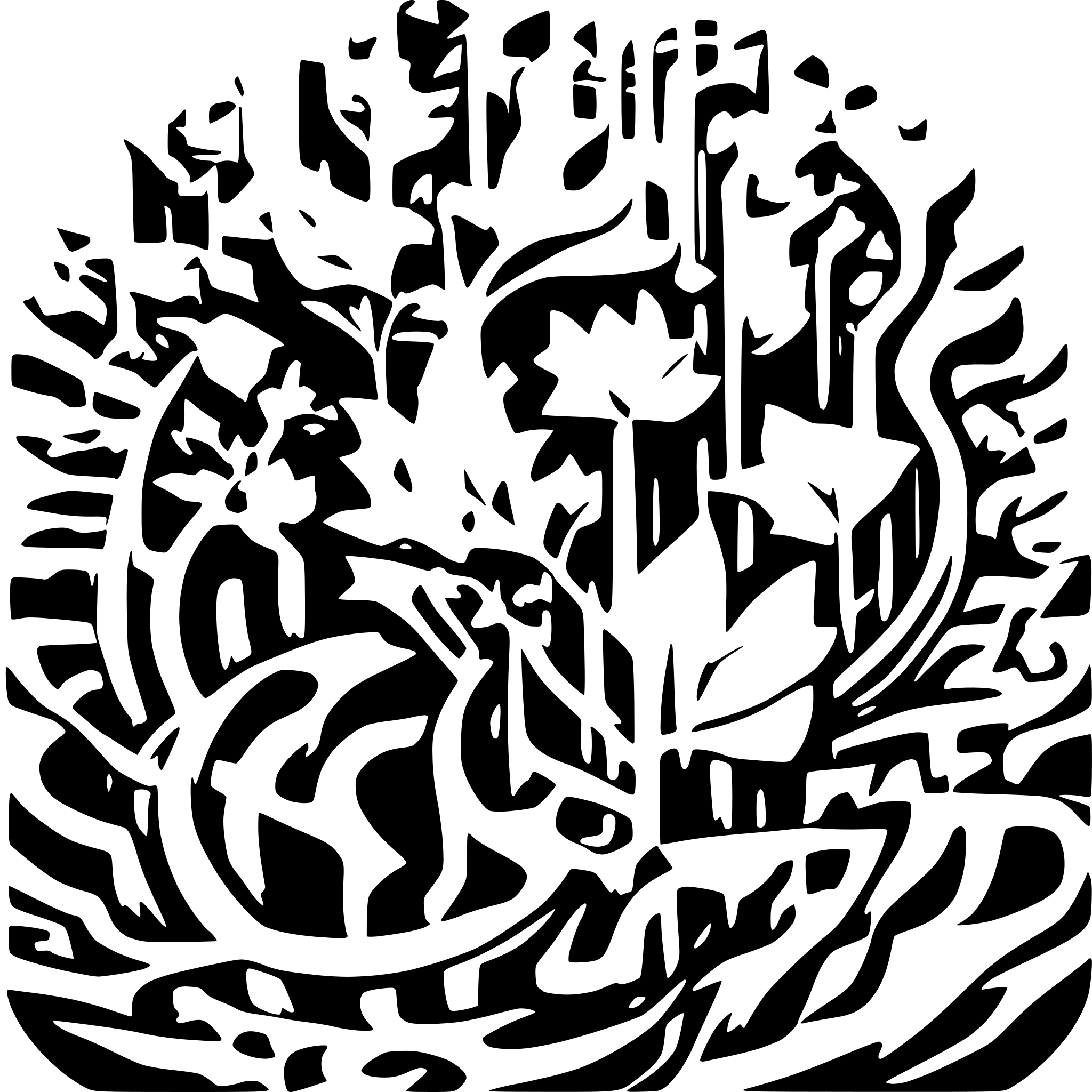 AI-generated SVG of a the coolest image ever