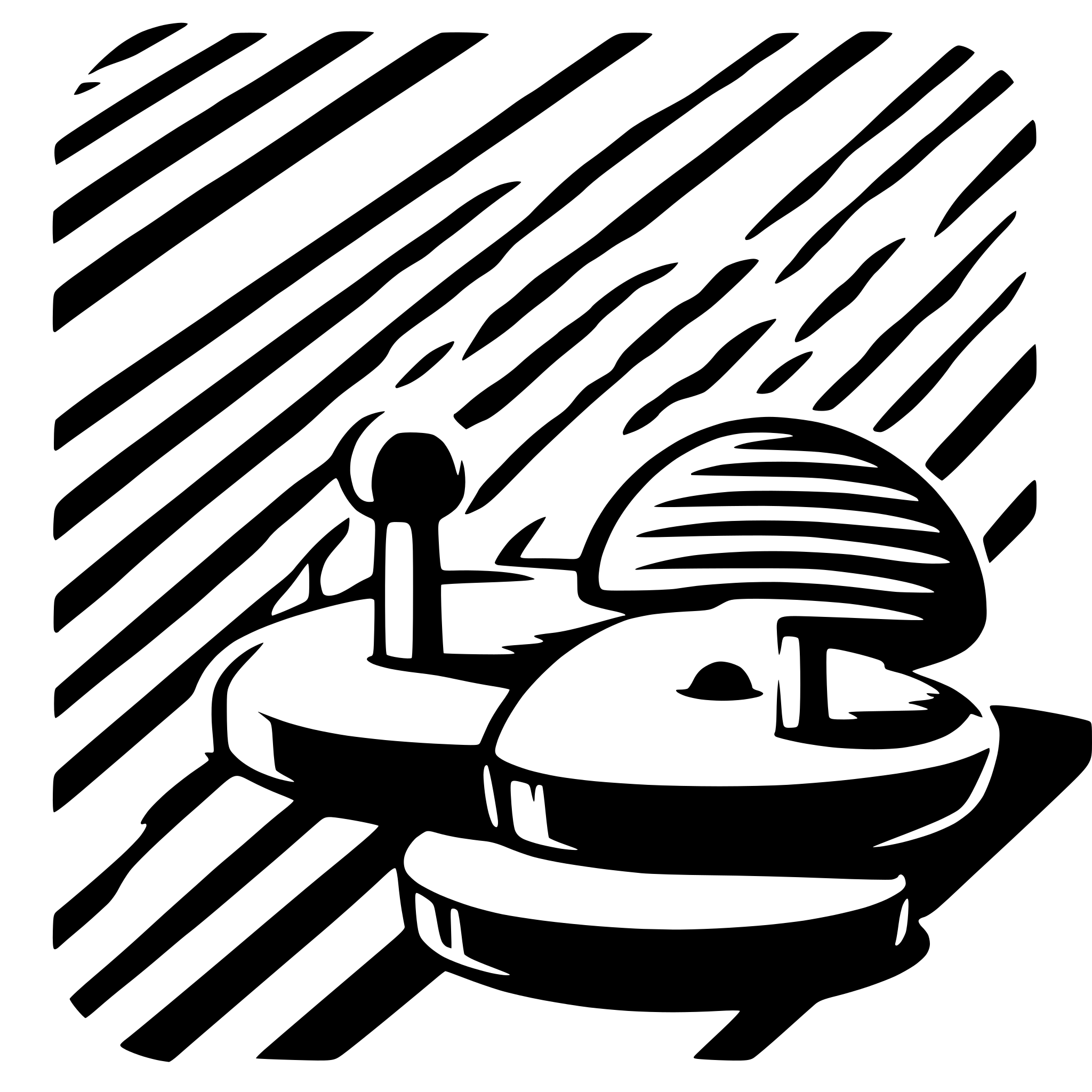 AI-generated SVG of a Or you can make two circles, one bigger than the other inside but smaller, with stripes between them like the bottom of a mushroom or an eye
