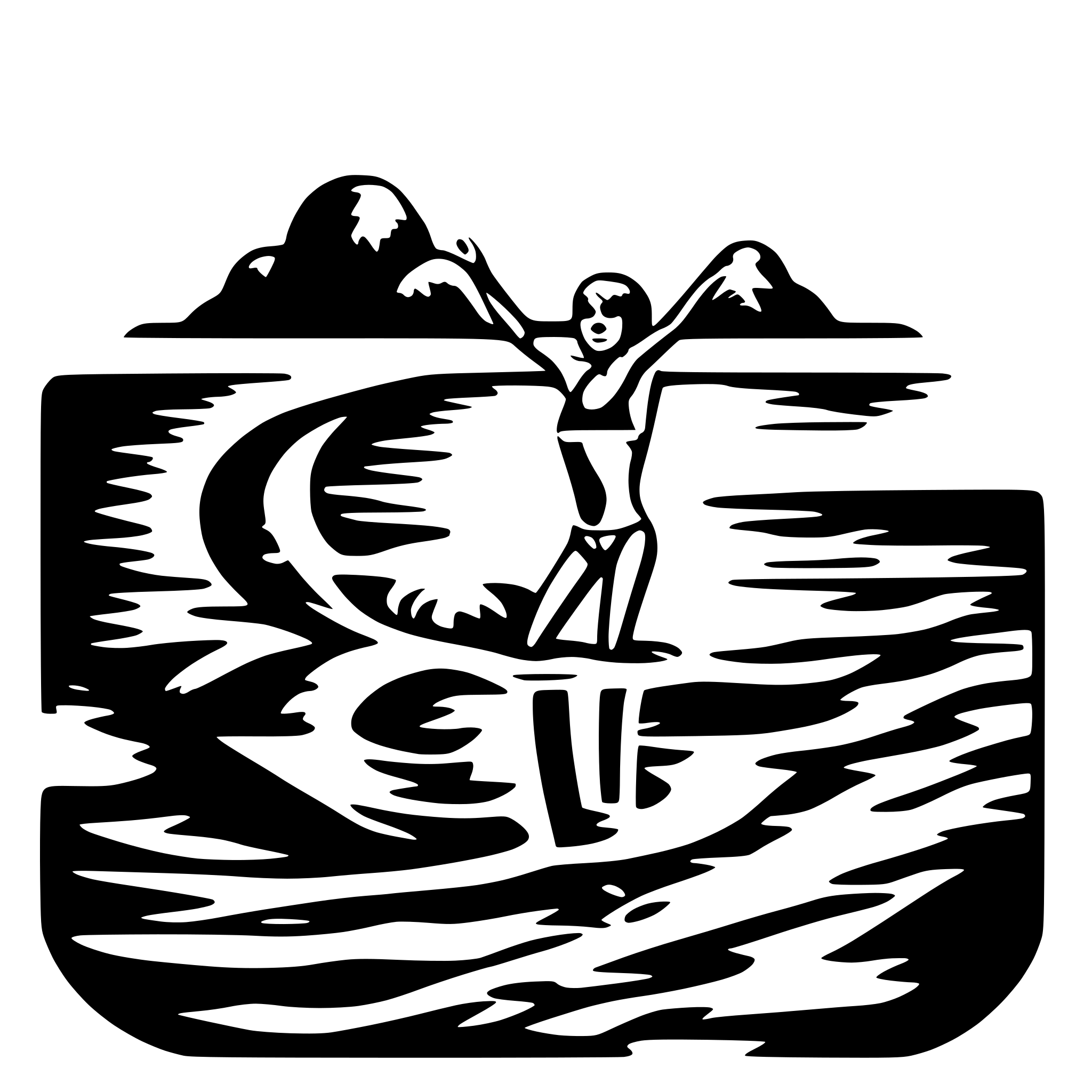 AI-generated SVG of a swim
