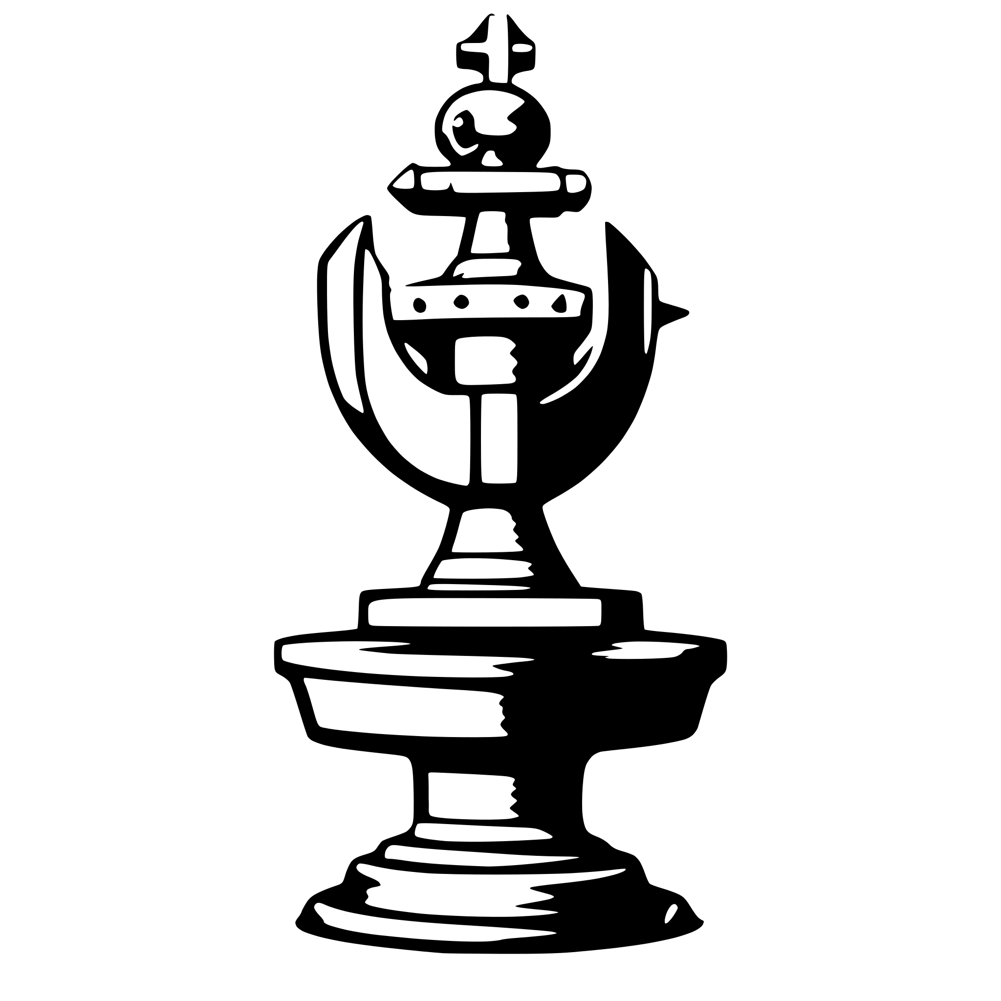 AI-generated SVG of a a battleship game trophy