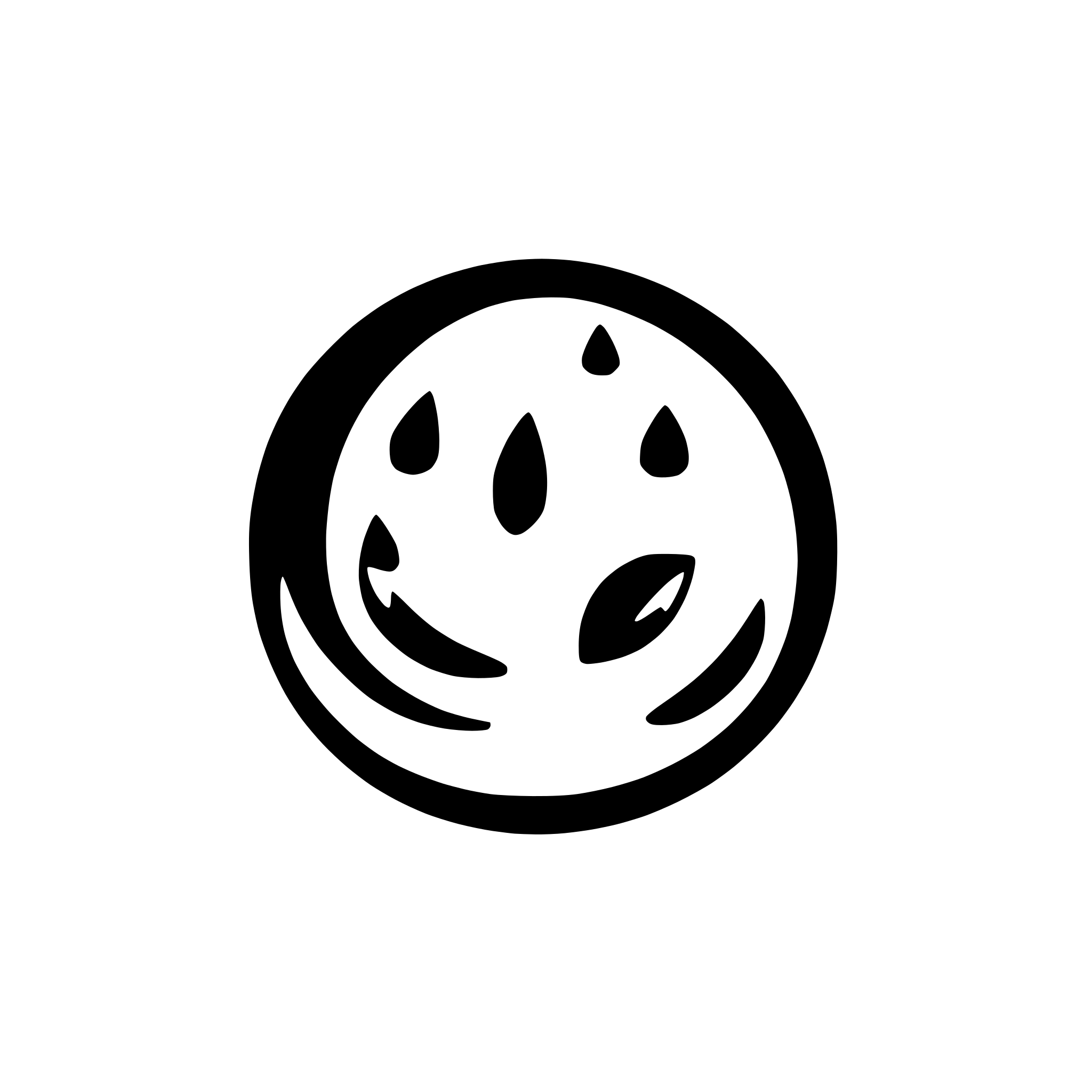 AI-generated SVG of 'moon upload'