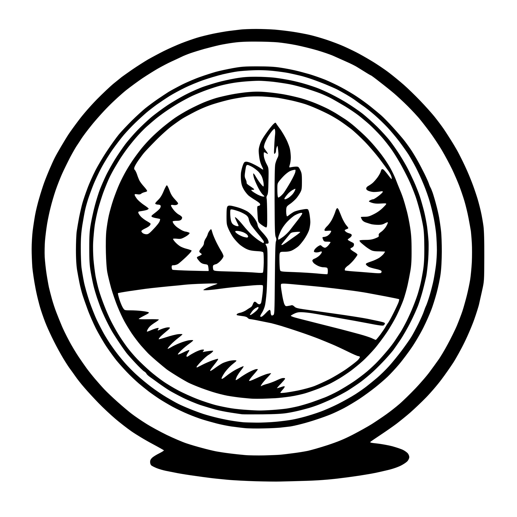 AI-generated SVG of a medallion