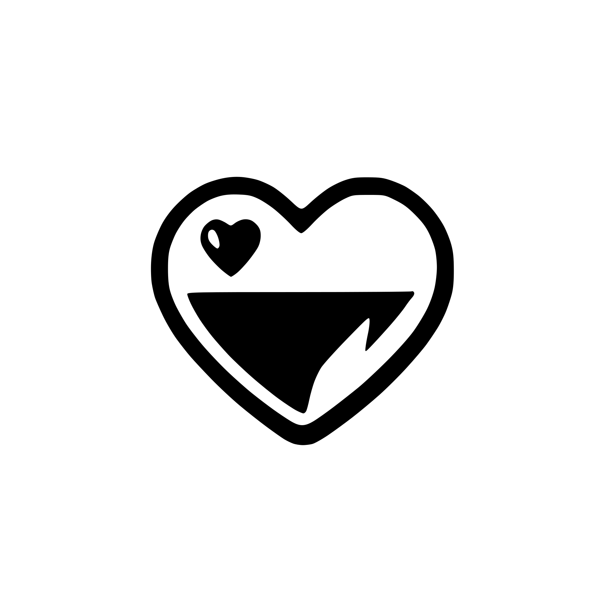 AI-generated SVG of a heart