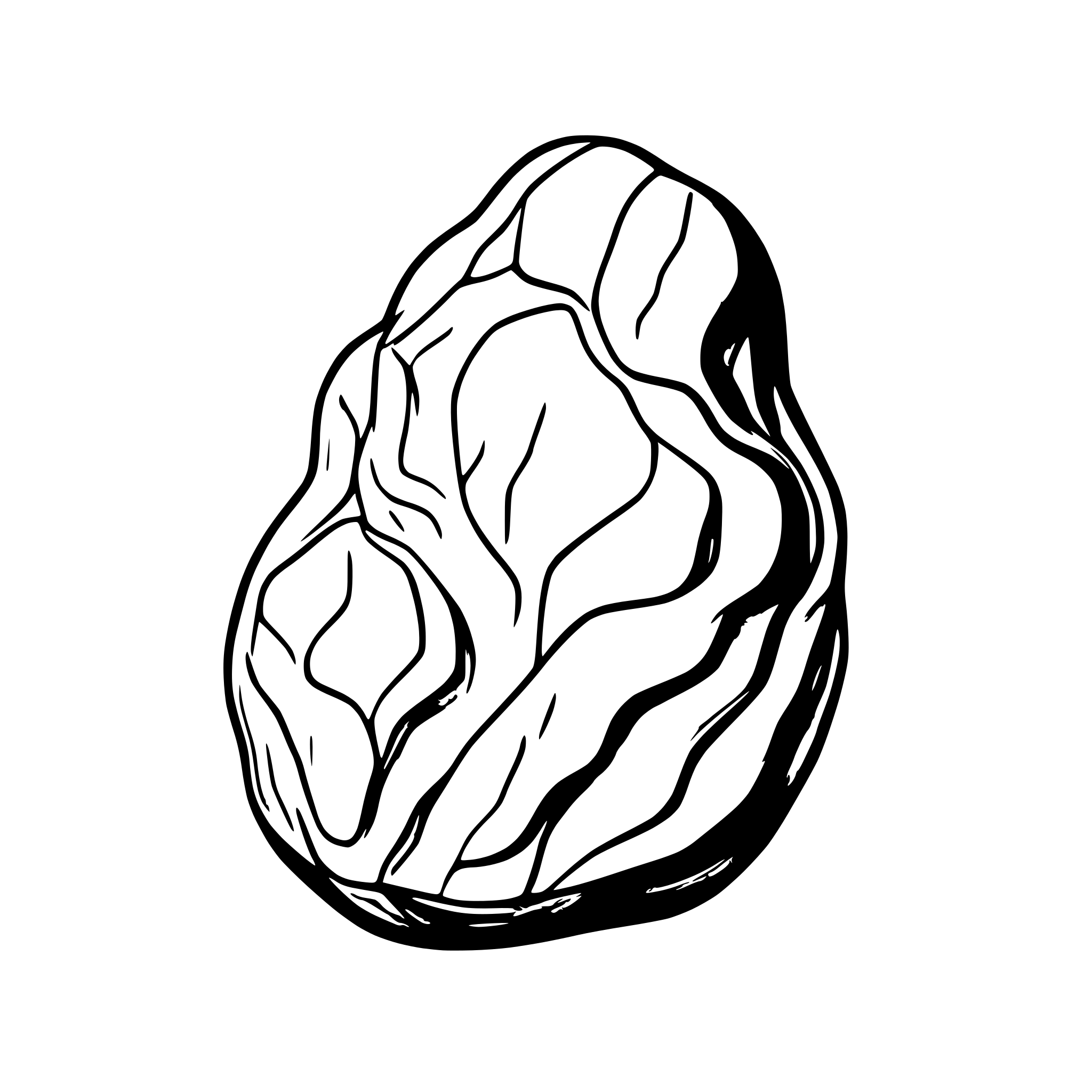 AI-generated SVG of a Generate a rock.