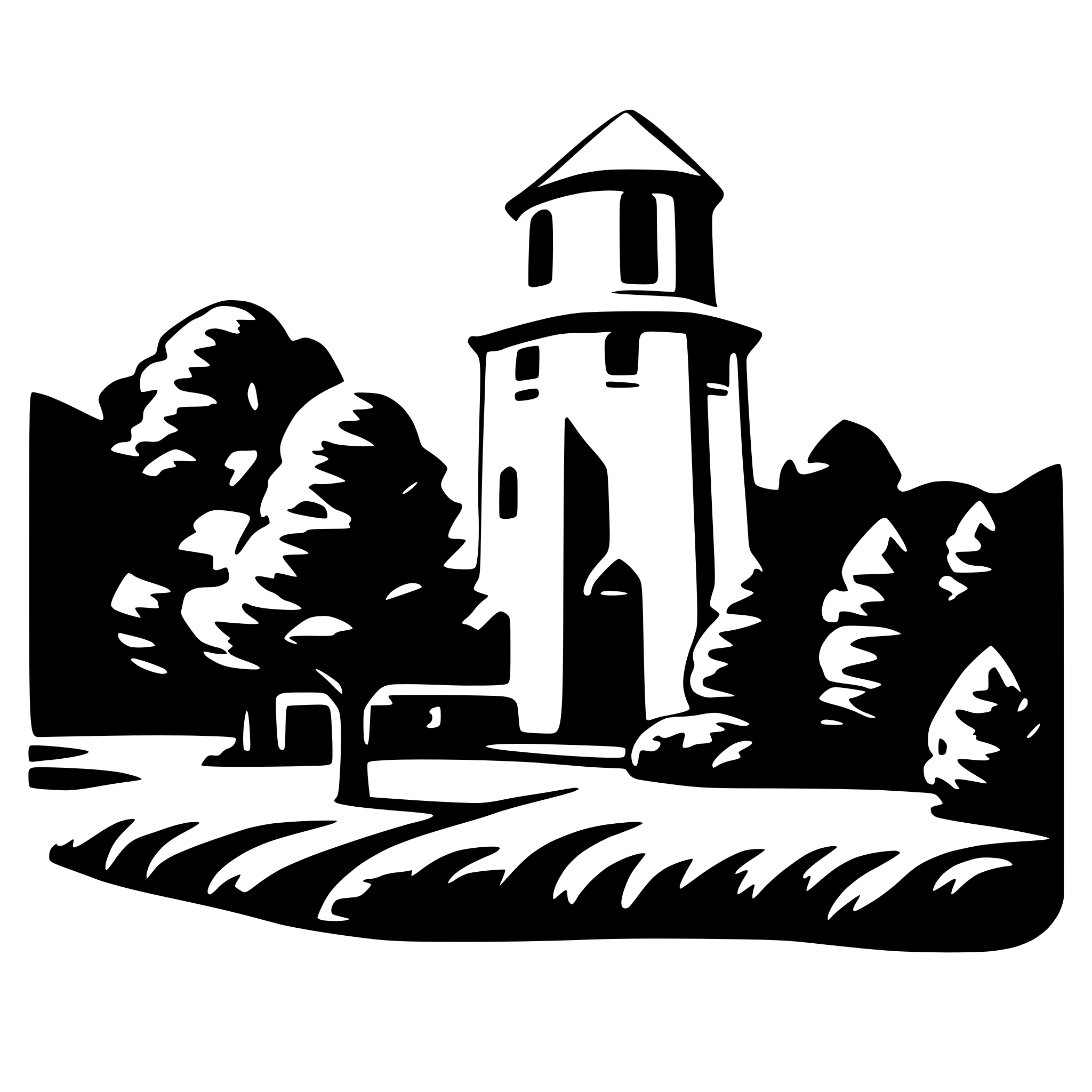 AI-generated SVG of a Капибара