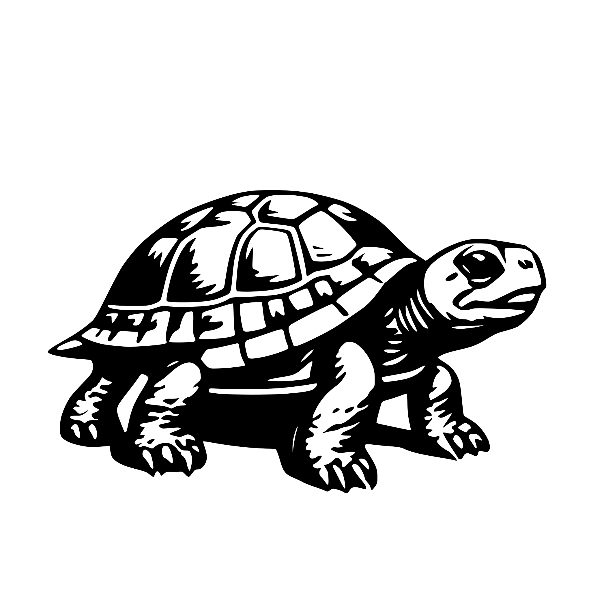 AI-generated SVG of 'Turtle'