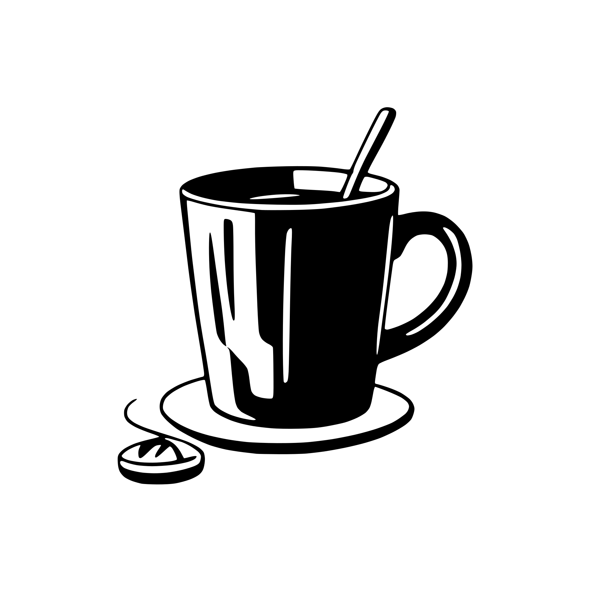 AI-generated SVG of a cup