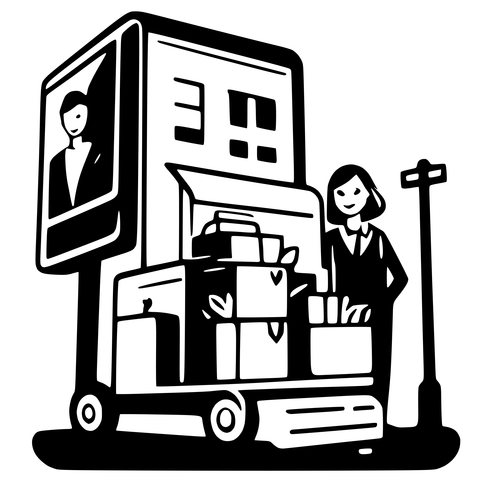 AI-generated SVG of a Create a clean, modern SVG illustration for the "About Us" section of a professional removals company called CityTouch. Show a friendly, diverse team of movers helping customers with packing and loading boxes into a branded CityTouch van. Include urban elements in the background like city buildings or houses to suggest city-wide service. Style: flat vector, soft gradients, rounded shapes. Include subtle icons representing reliability, care, and speed (e.g. shield, clock, hands holding a box). Co