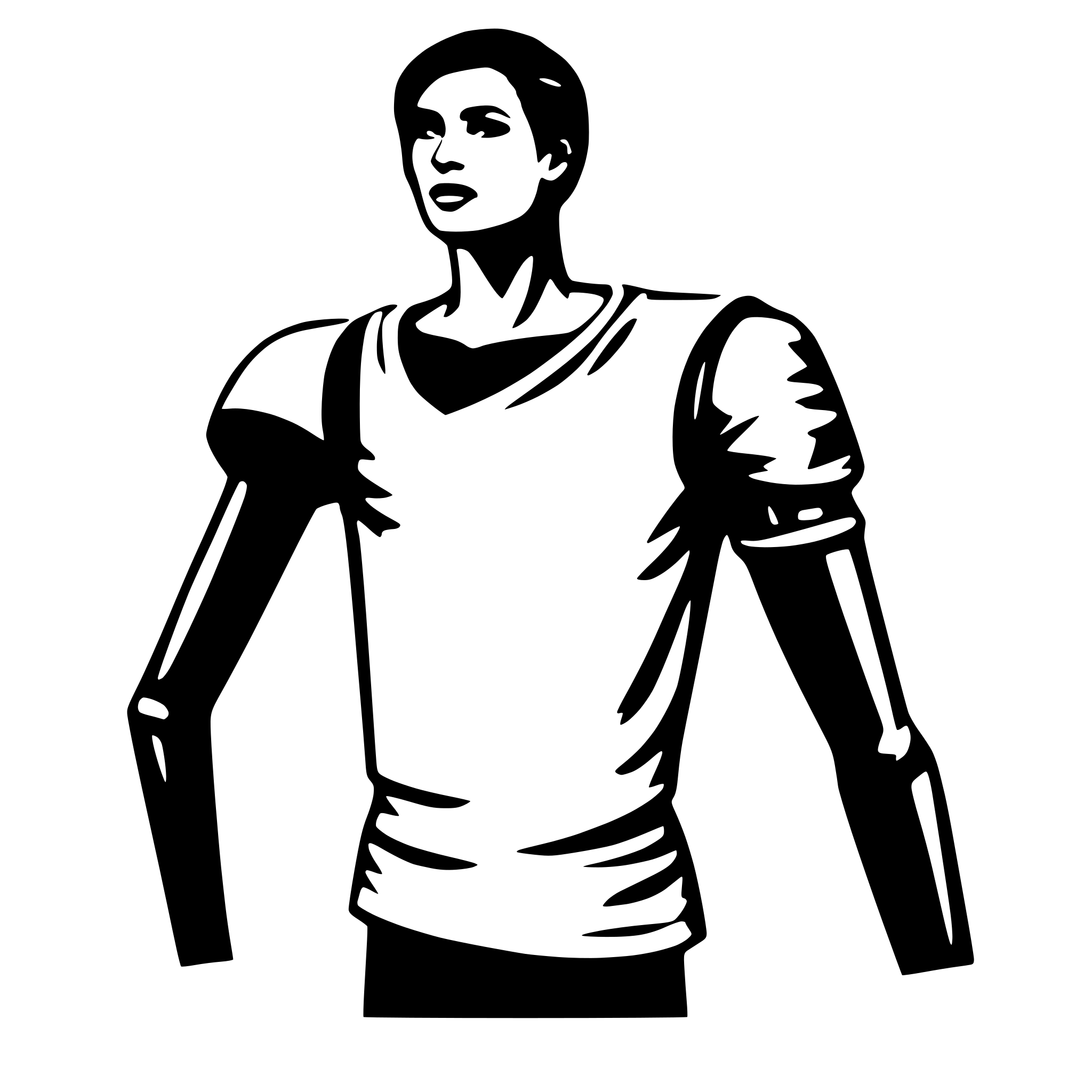 AI-generated SVG of 'rotator cuff surgery shirt'