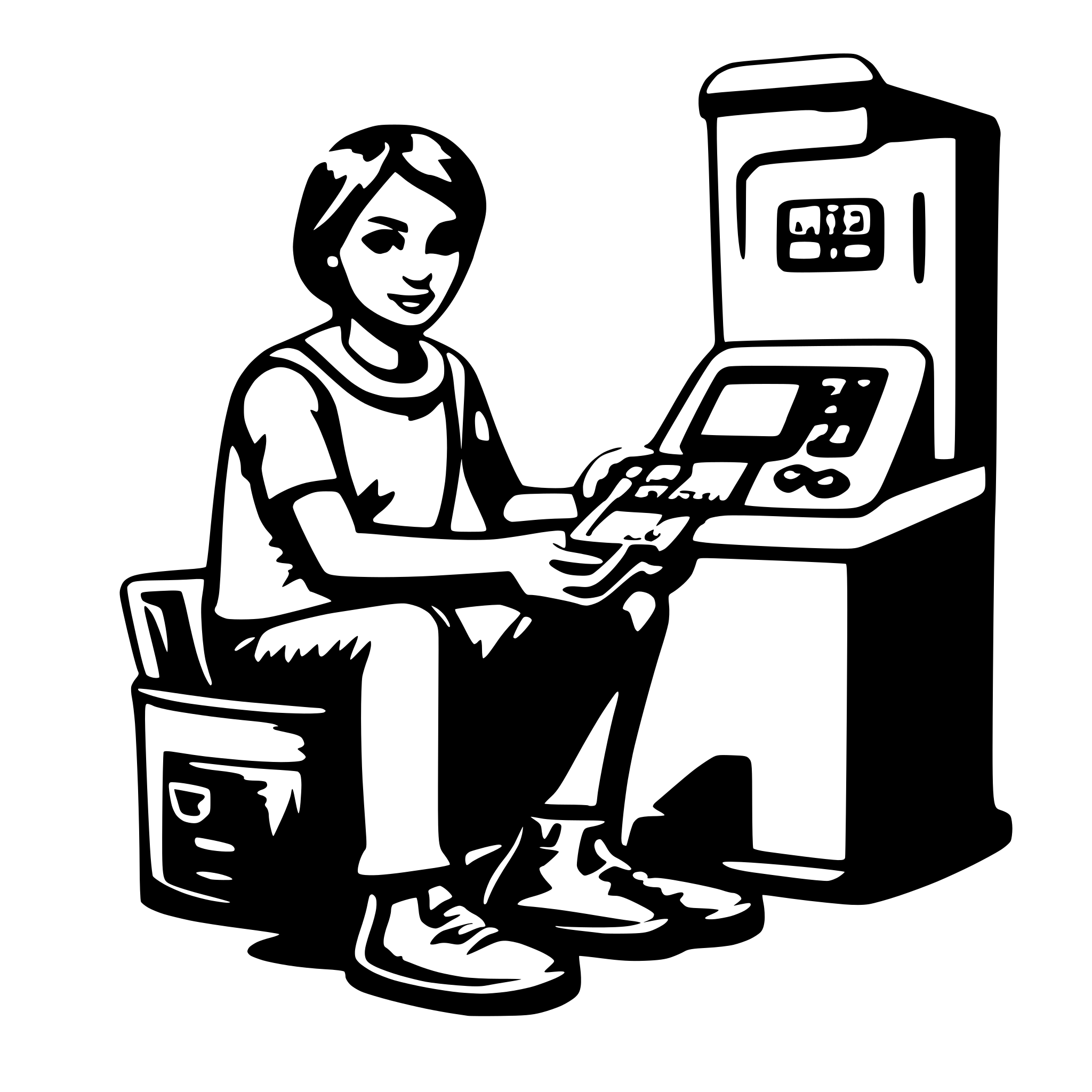 AI-generated SVG of 'Welfare tech'