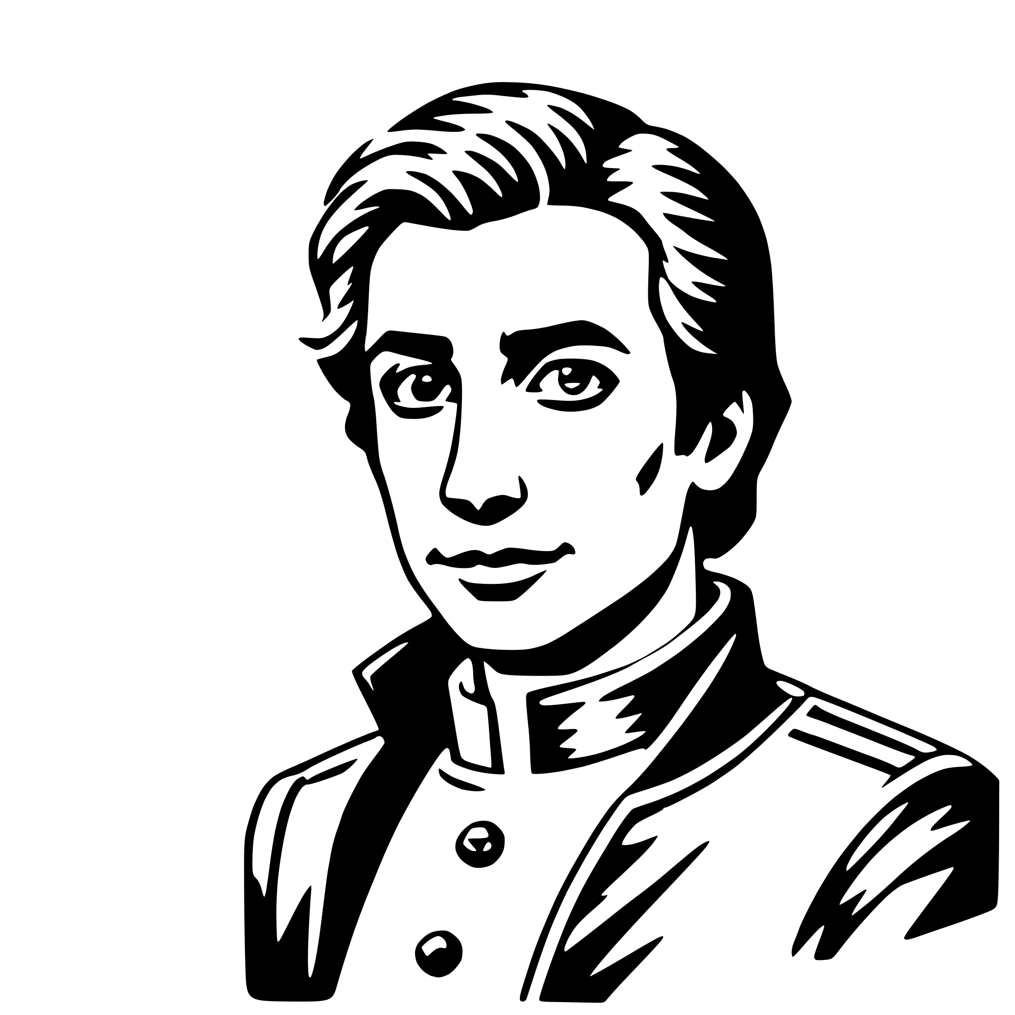 AI-generated SVG of 'actor'
