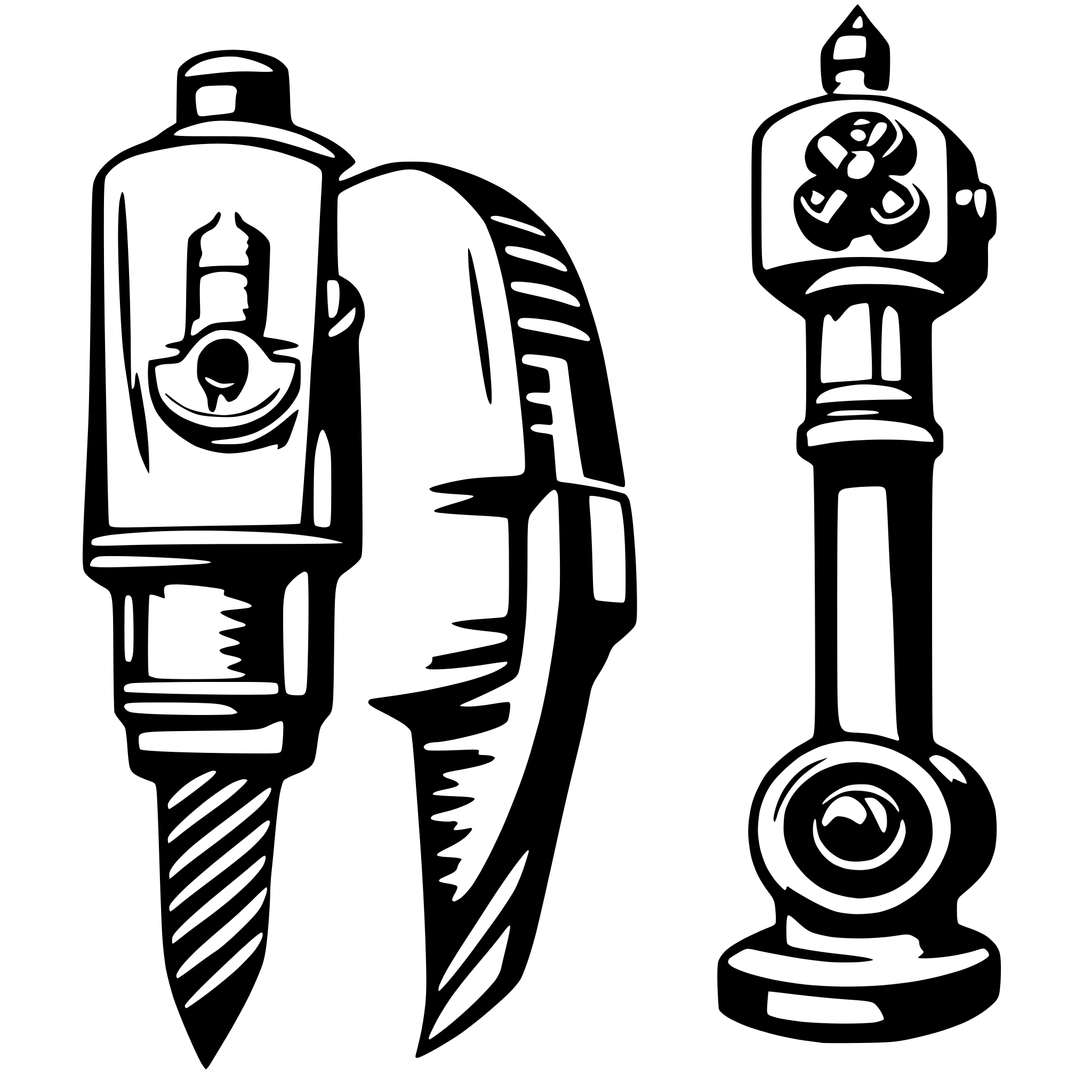 AI-generated SVG of 'tatto machine'