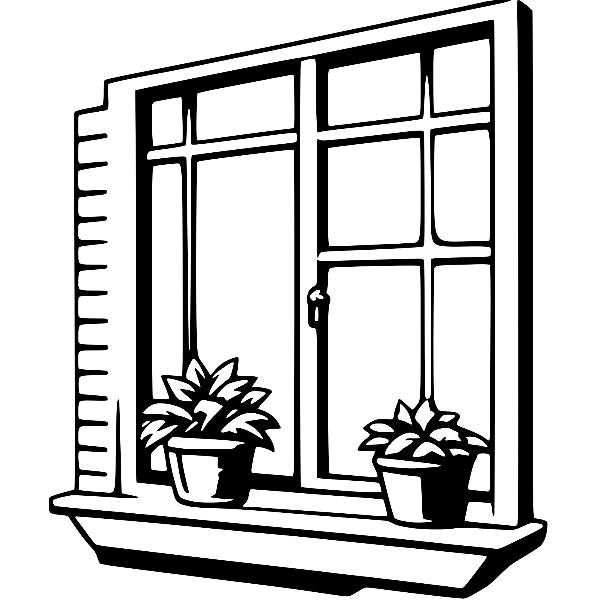 AI-generated SVG of 'window'