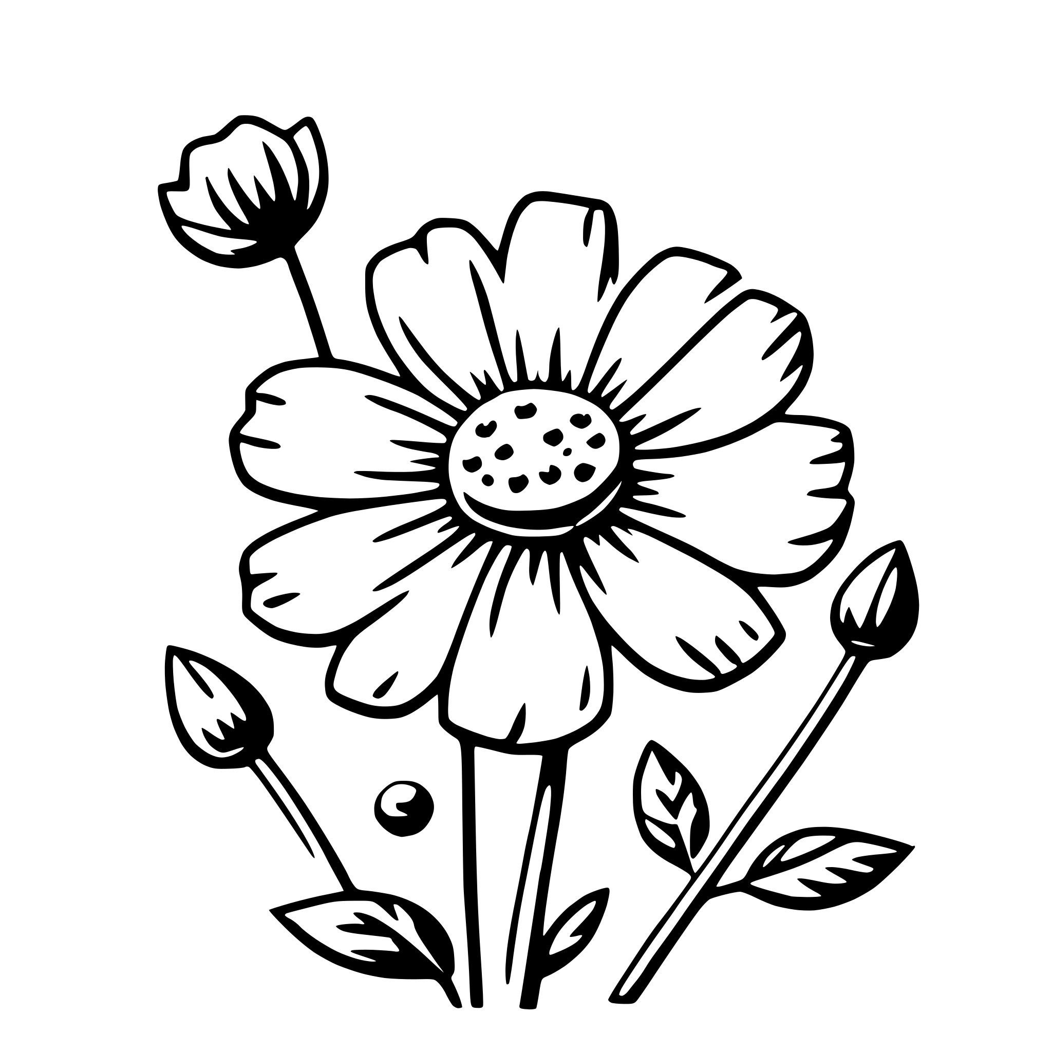 AI-generated SVG of 'cosmos'