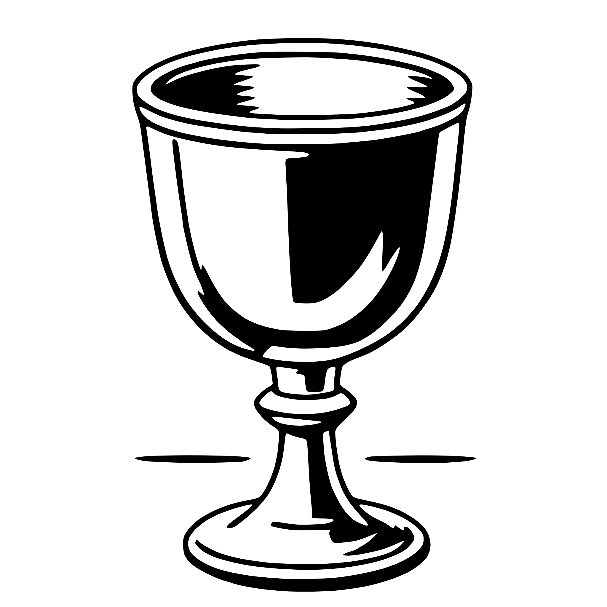 AI-generated SVG of 'chalice'