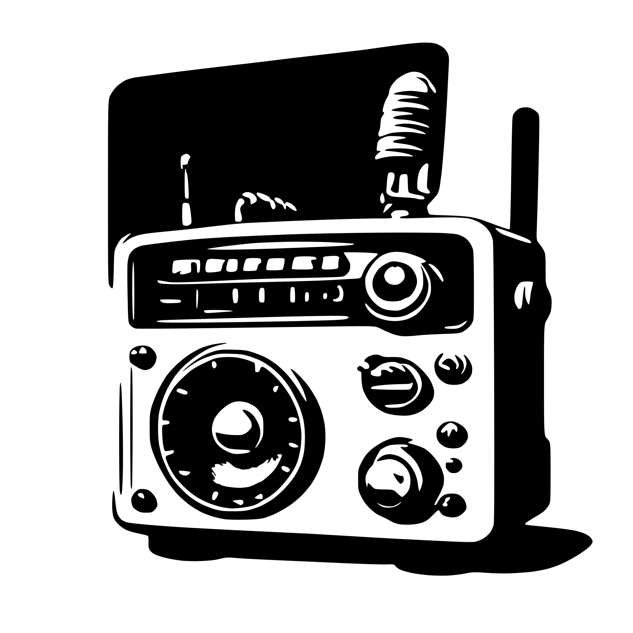 AI-generated SVG of 'Radio repair'