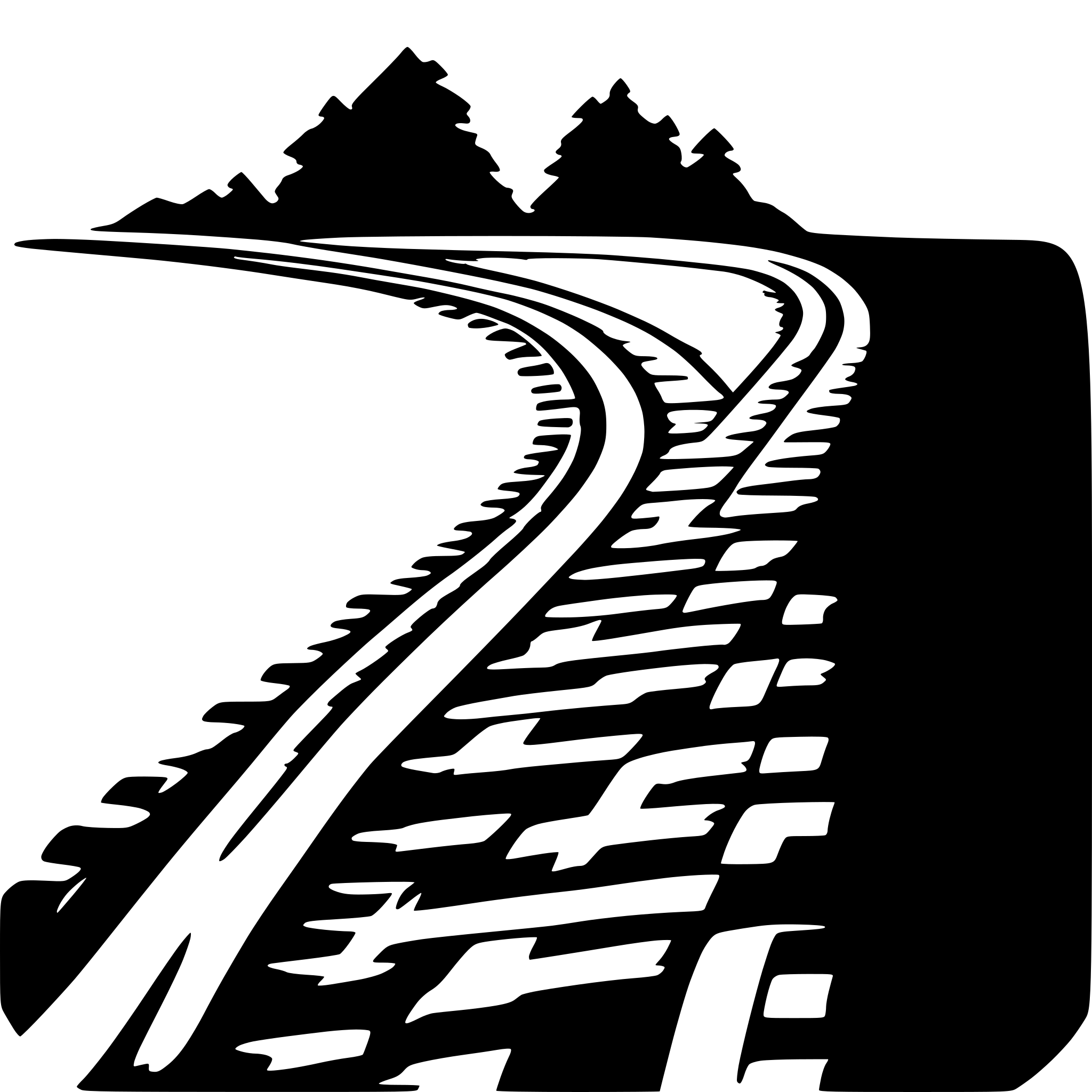 AI-generated SVG of 'tire tracks'