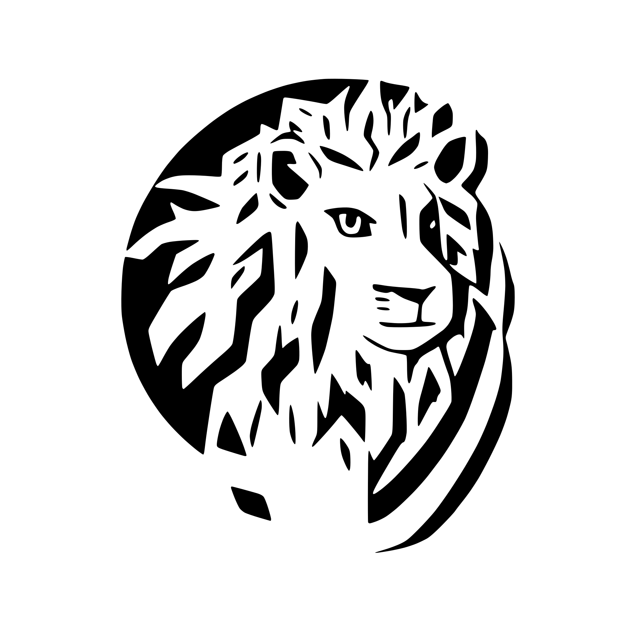 AI-generated SVG of 'swedish lion'