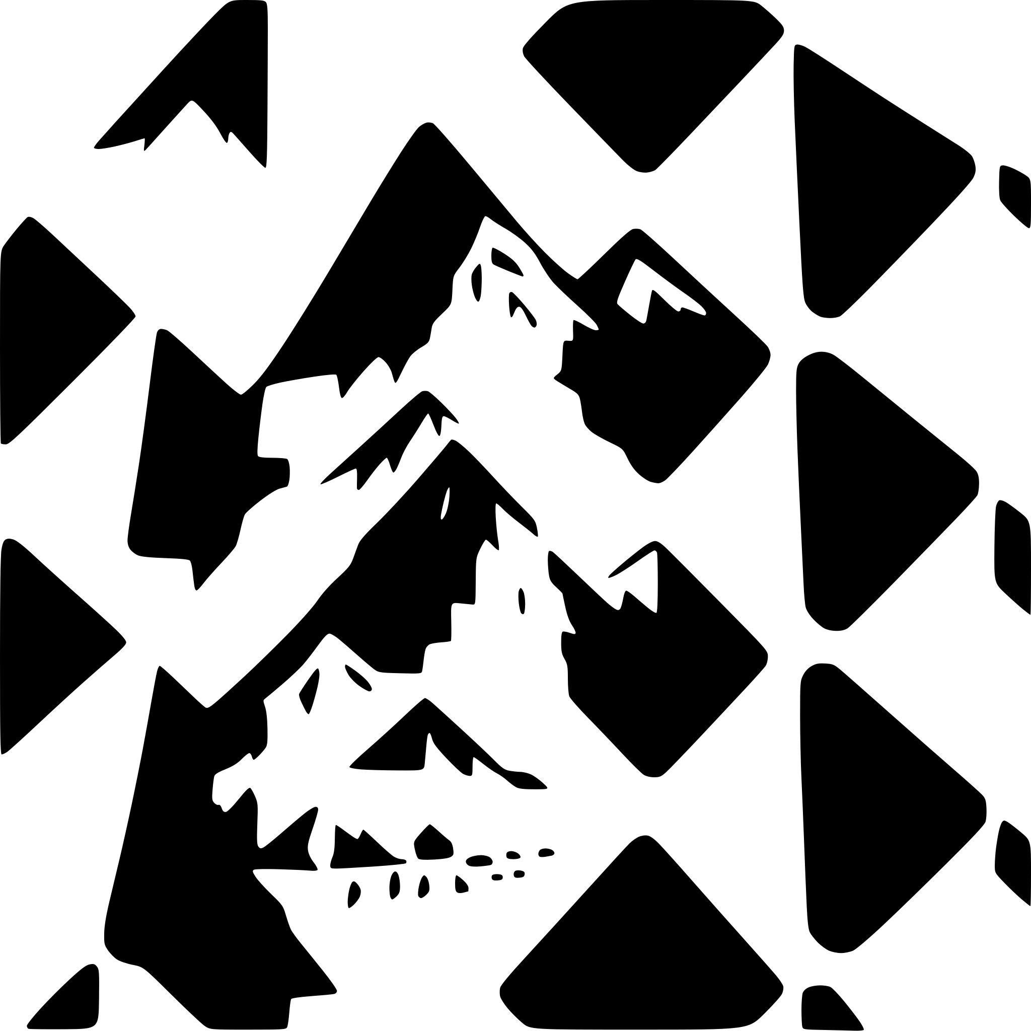 AI-generated SVG of a lonely mountain