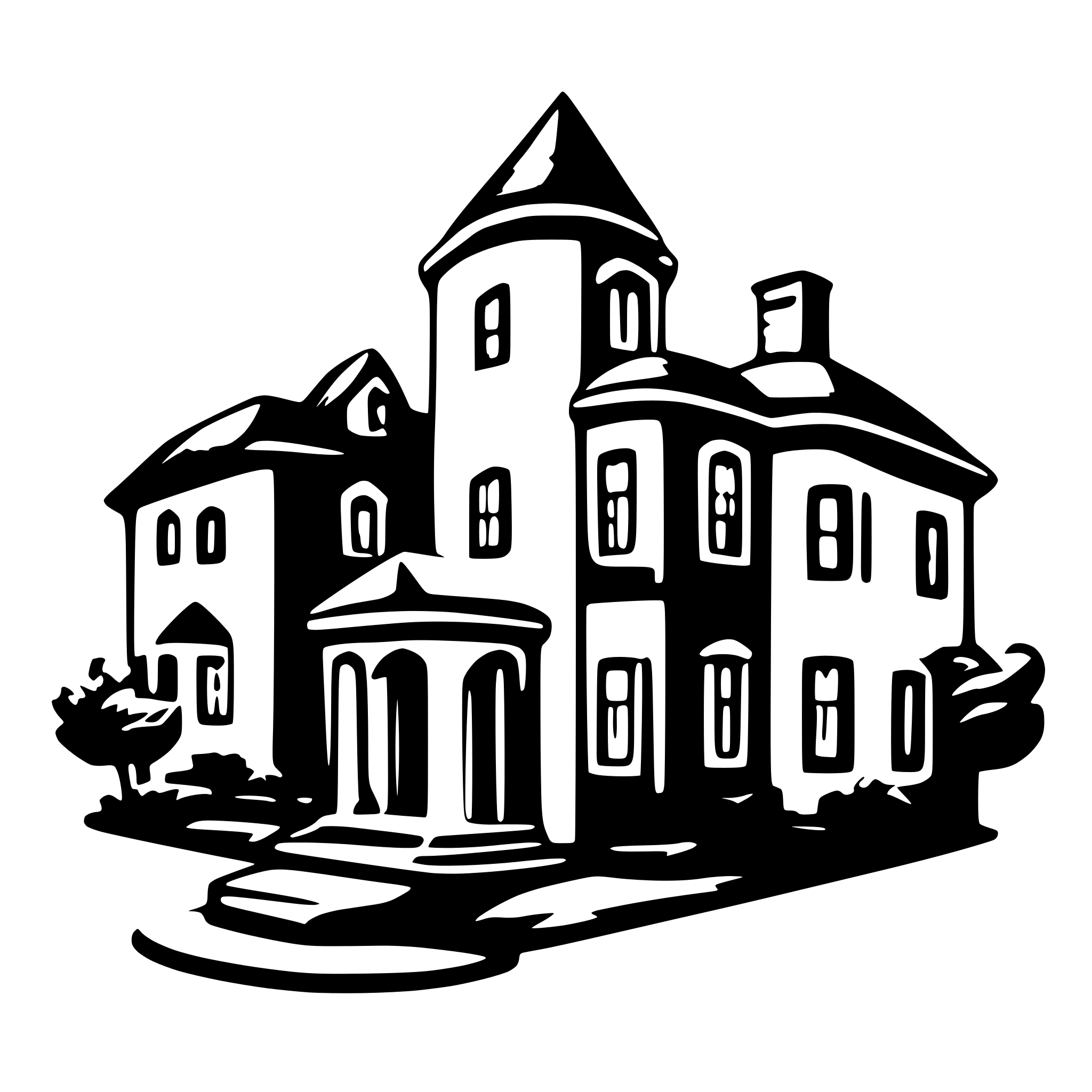 AI-generated SVG of 'Imobiliária'