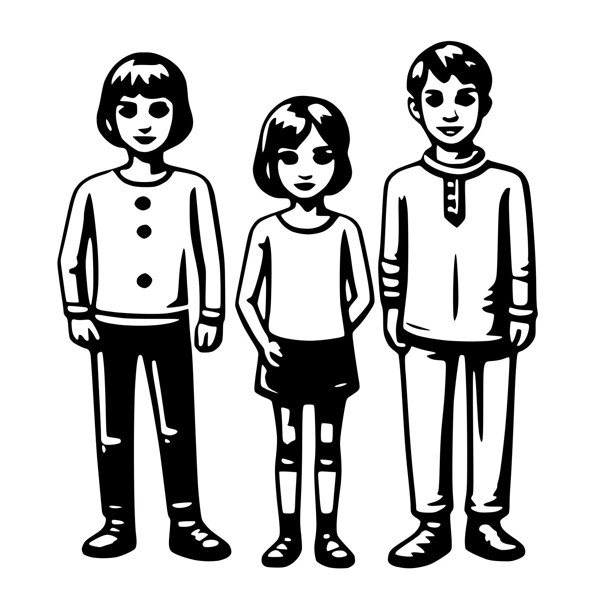 AI-generated SVG of 'humans'