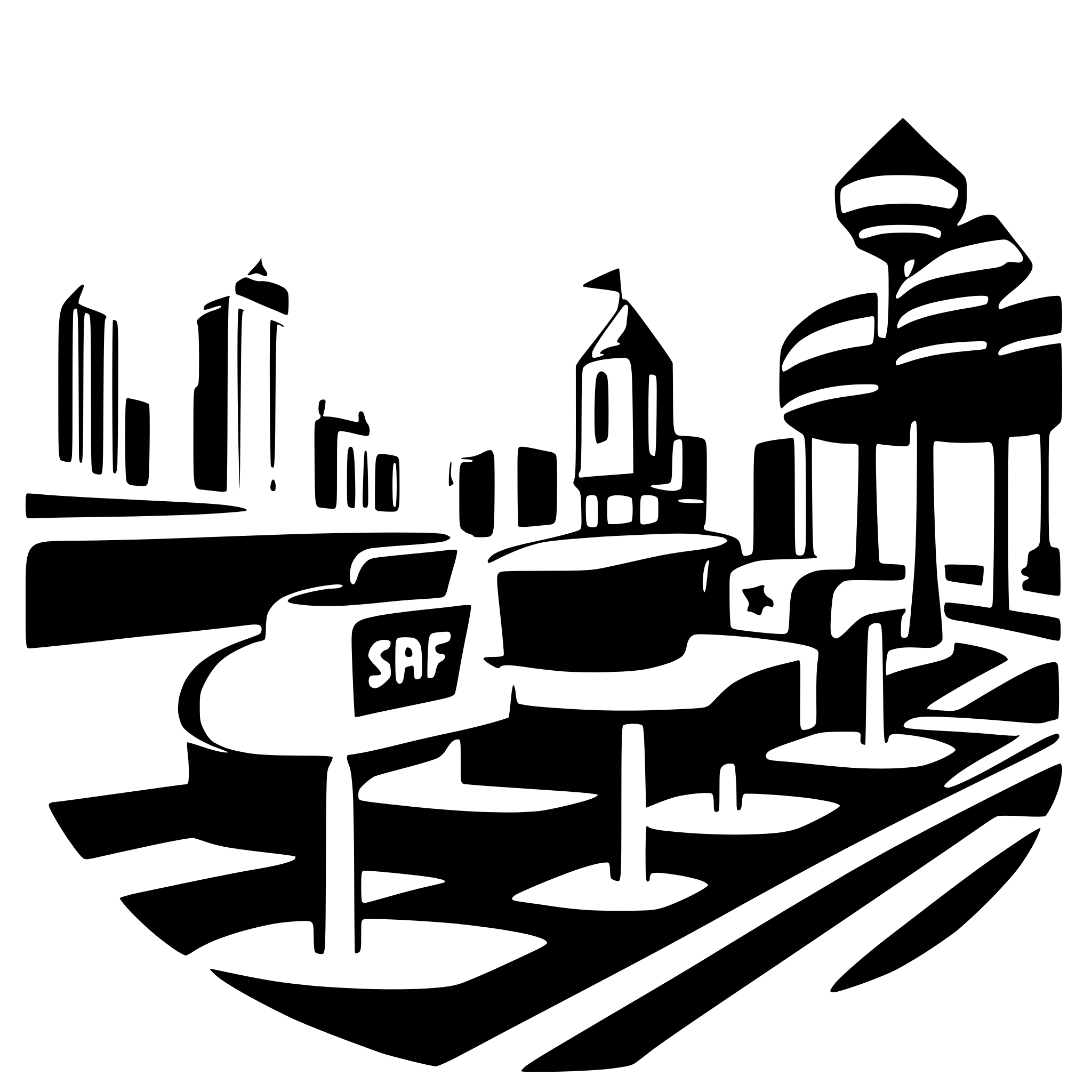 AI-generated SVG of a mini grand prix birthday invitation card
