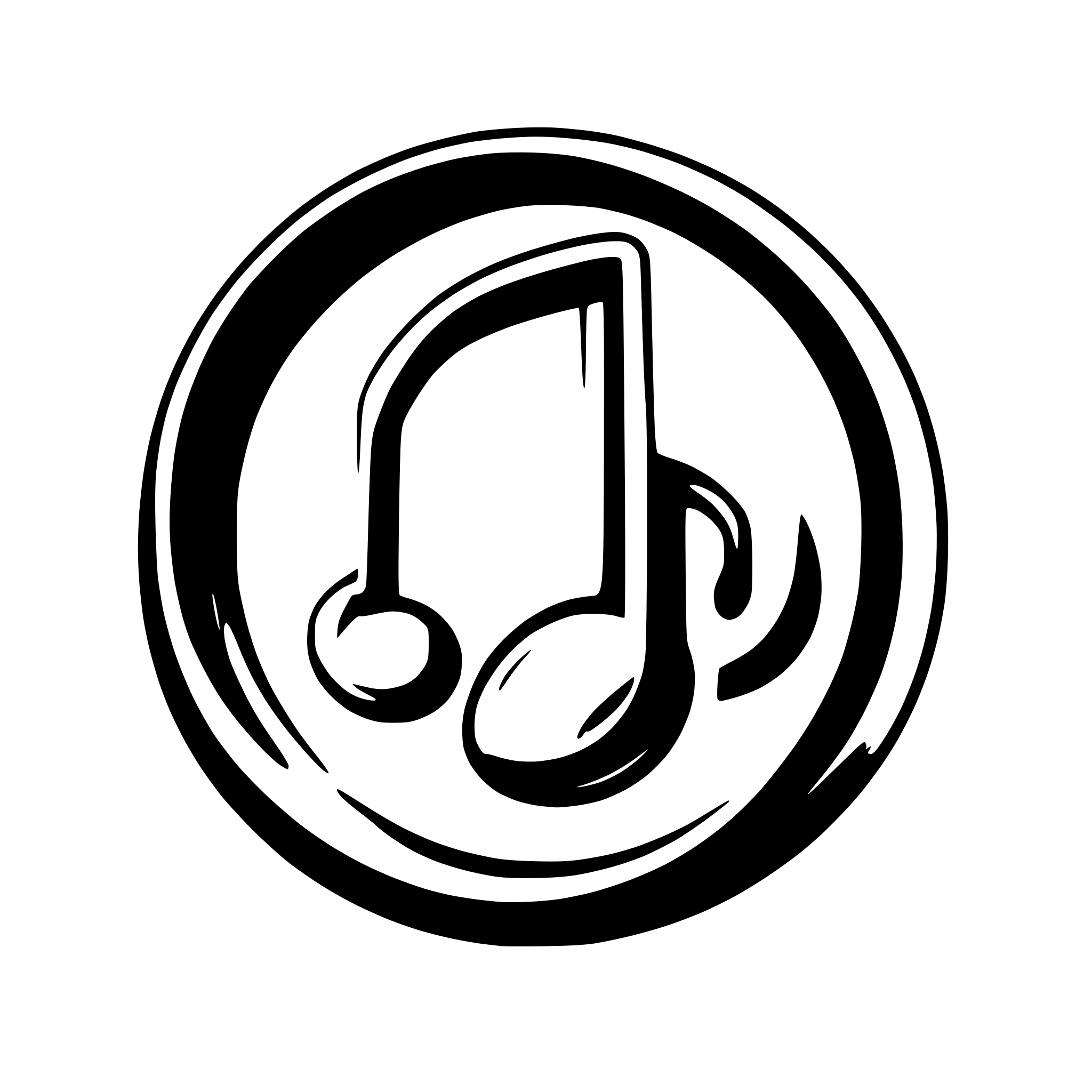 AI-generated SVG of 'music app logo'