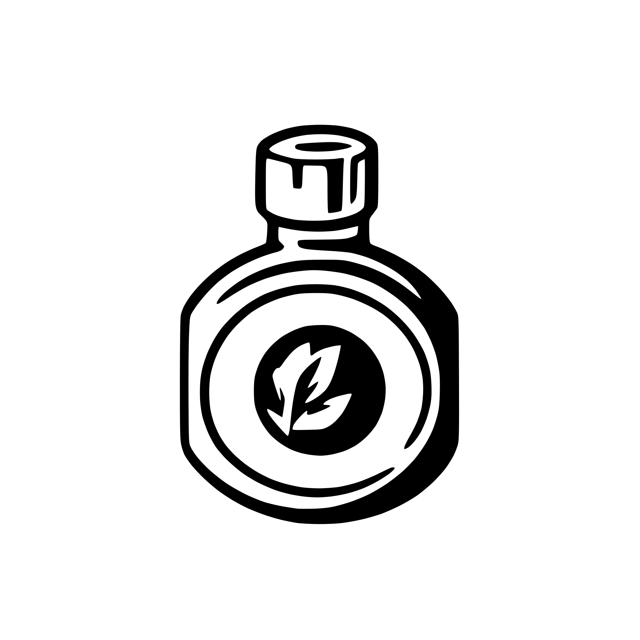 AI-generated SVG of a car brake fluid icon