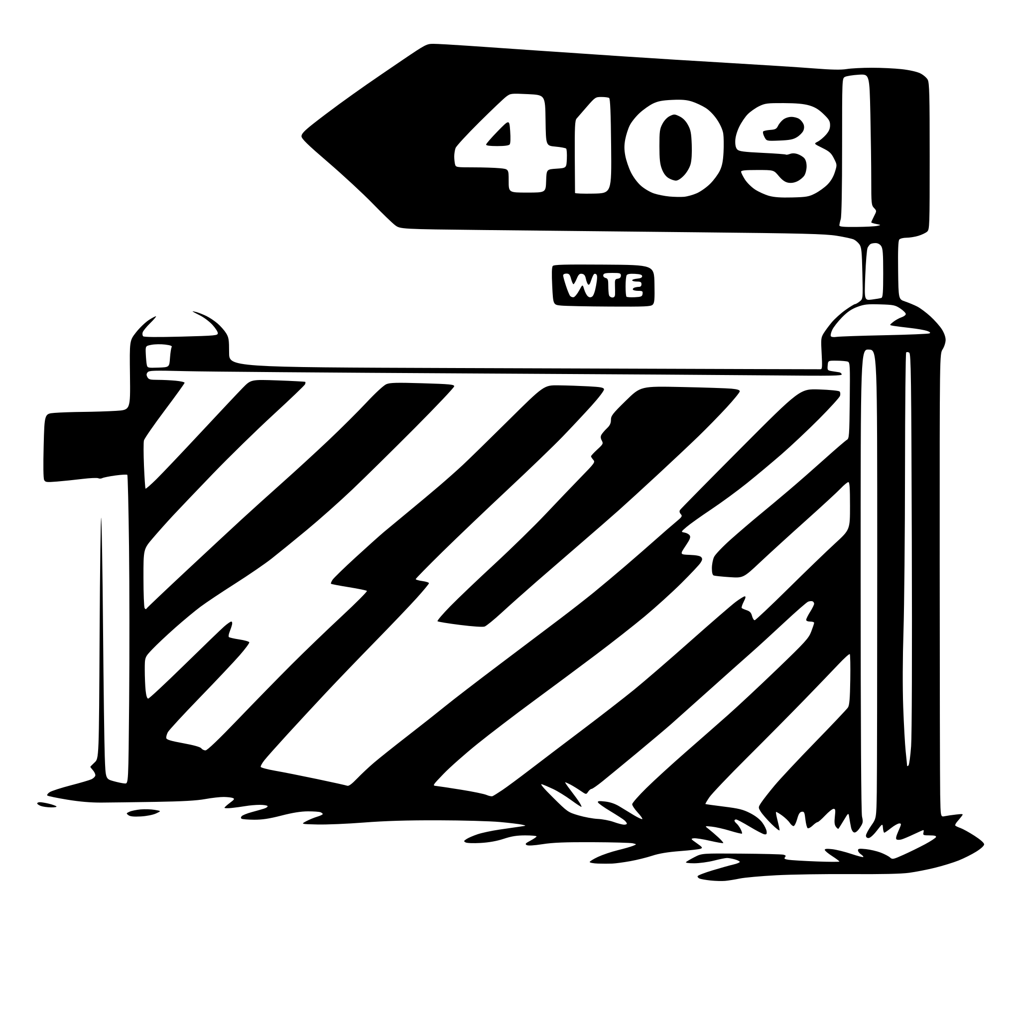 AI-generated SVG of 'barrier with 403 message'