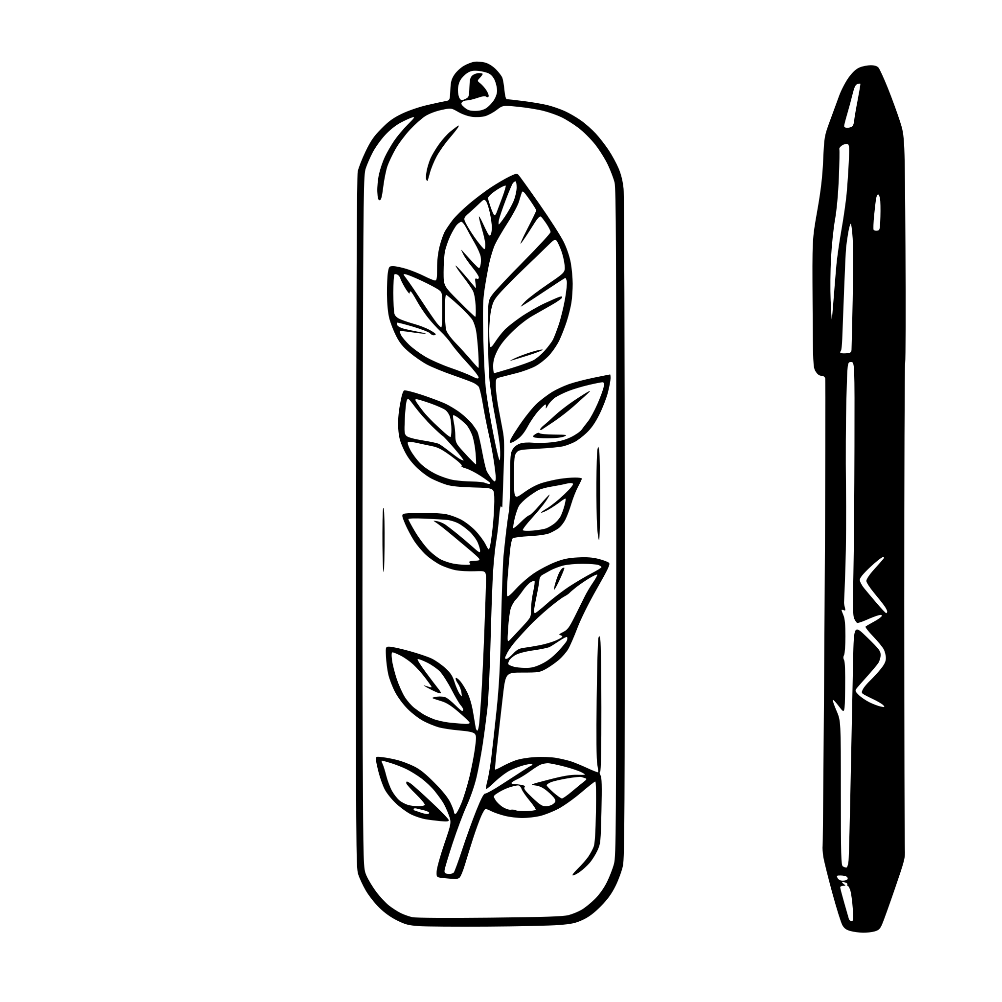 AI-generated SVG of a traditional style tattoo