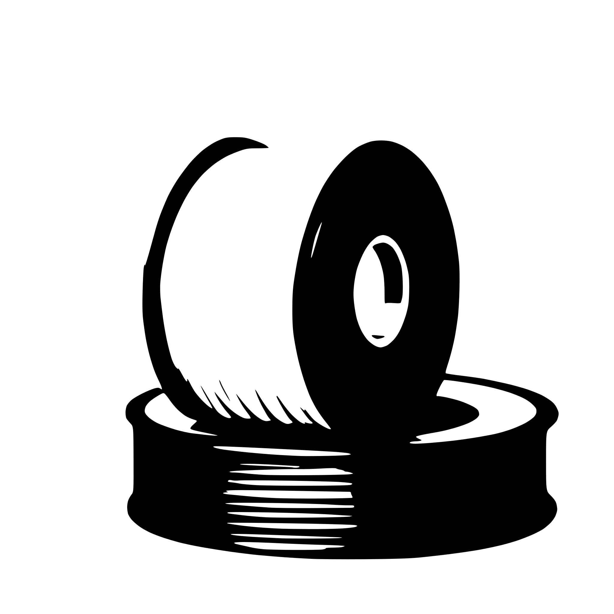 AI-generated SVG of a 3d printing filament roll with material