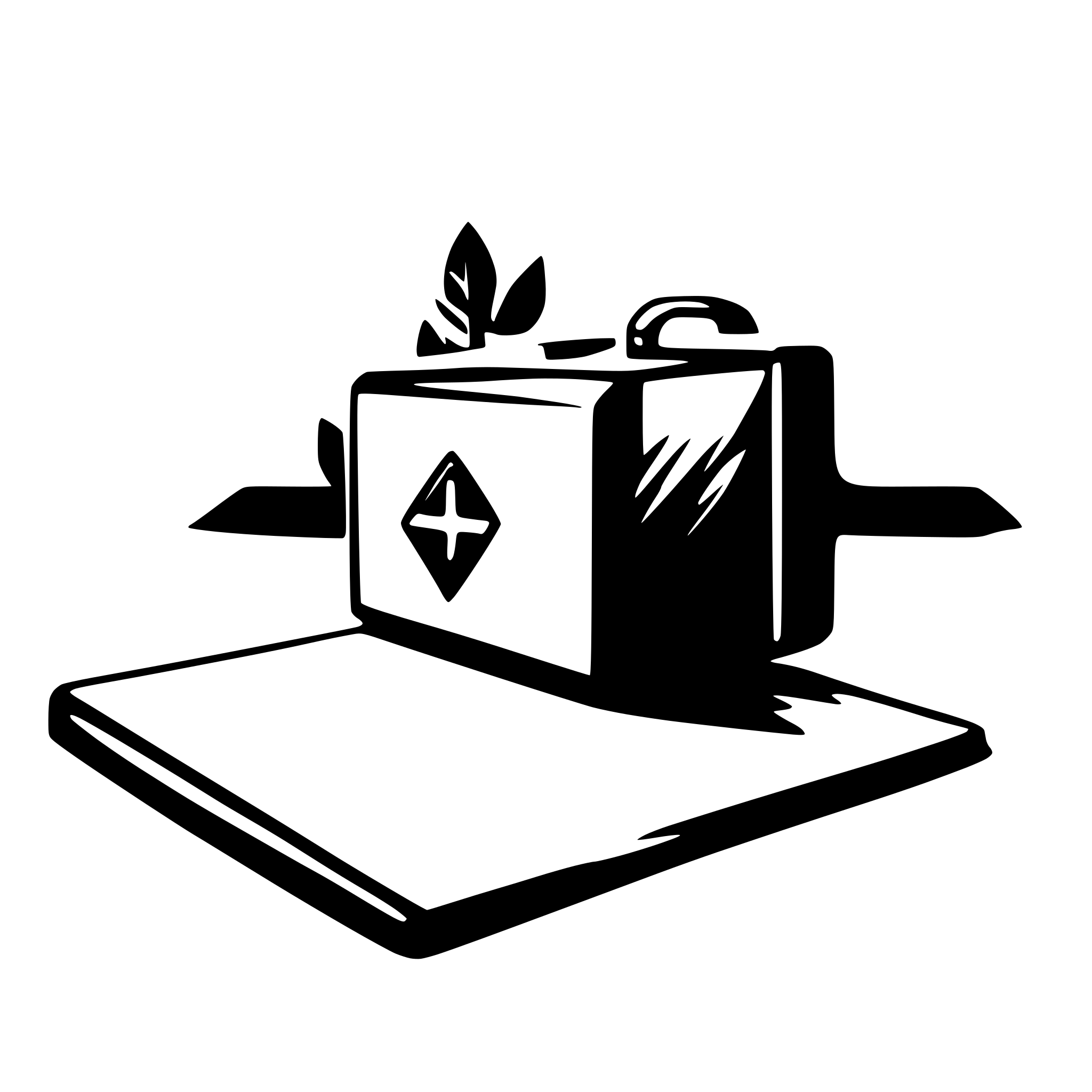 AI-generated SVG of 'portfolio'