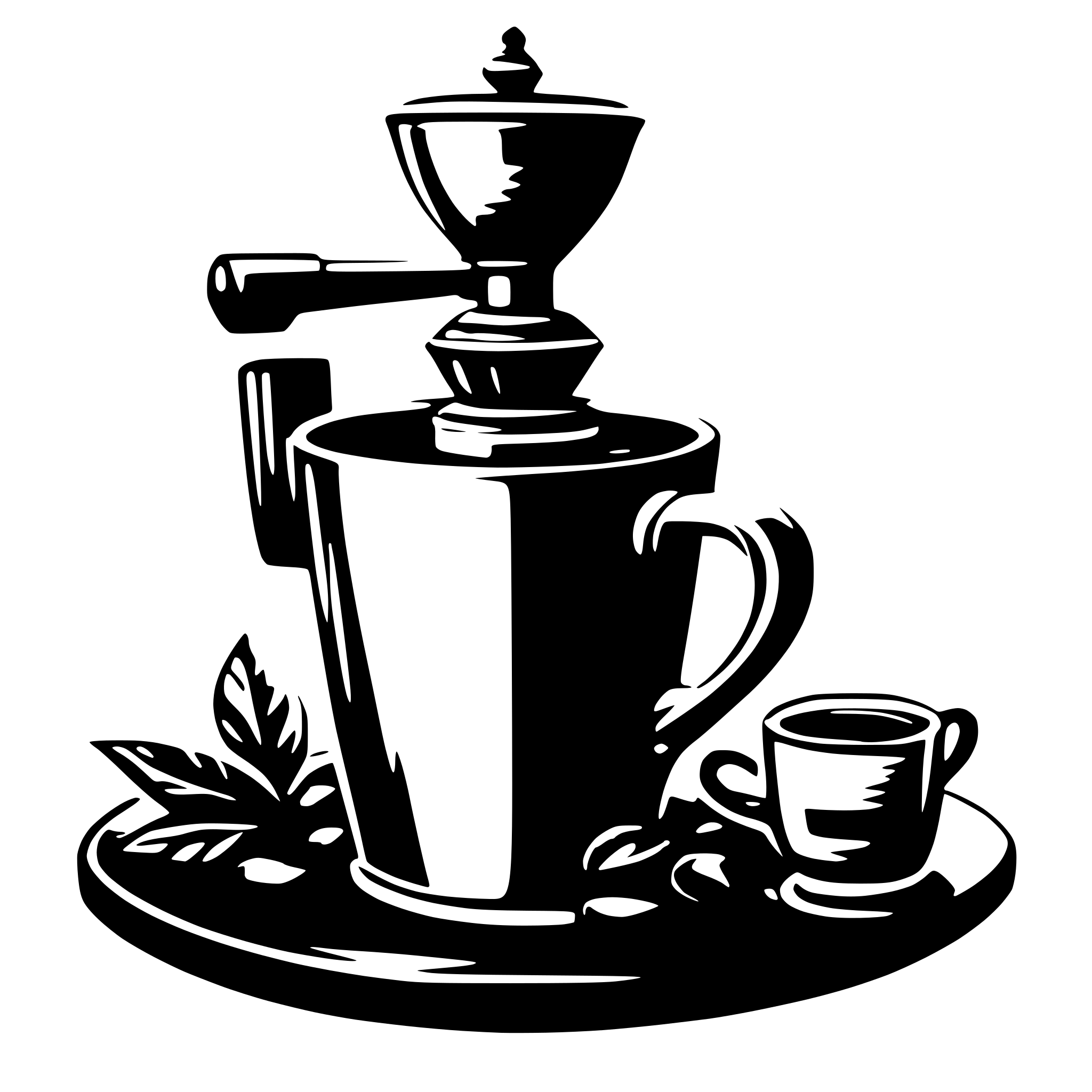 AI-generated SVG of a a logo for a company that specializes in coffee making AI-generated SVG of a a logo for a company that specializes in coffee making
