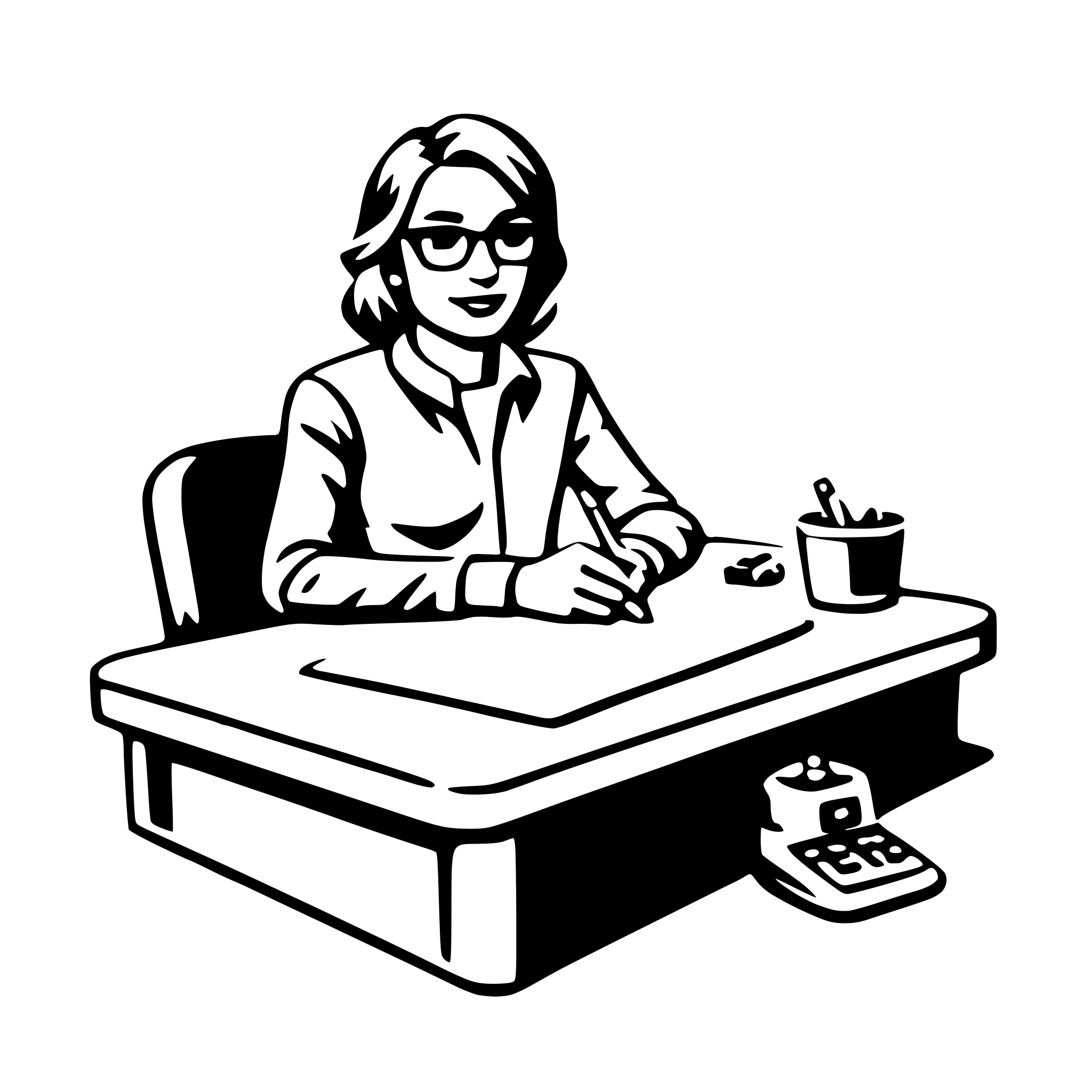 AI-generated SVG of 'editor'