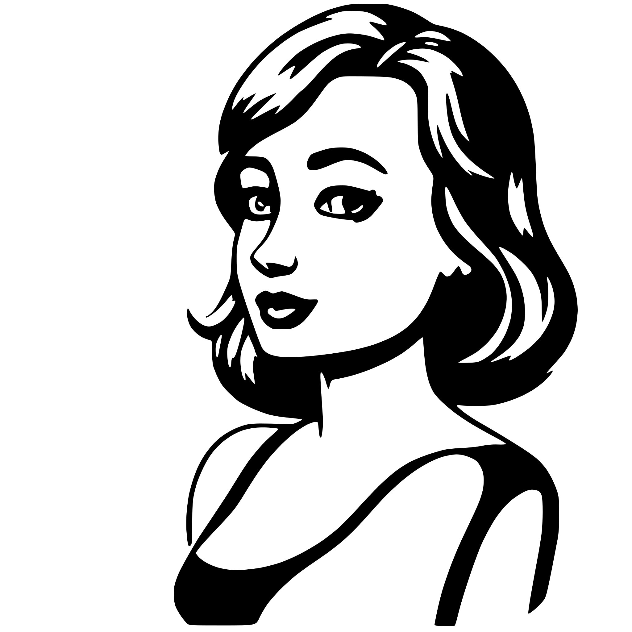 AI-generated SVG of 'curvy woman'