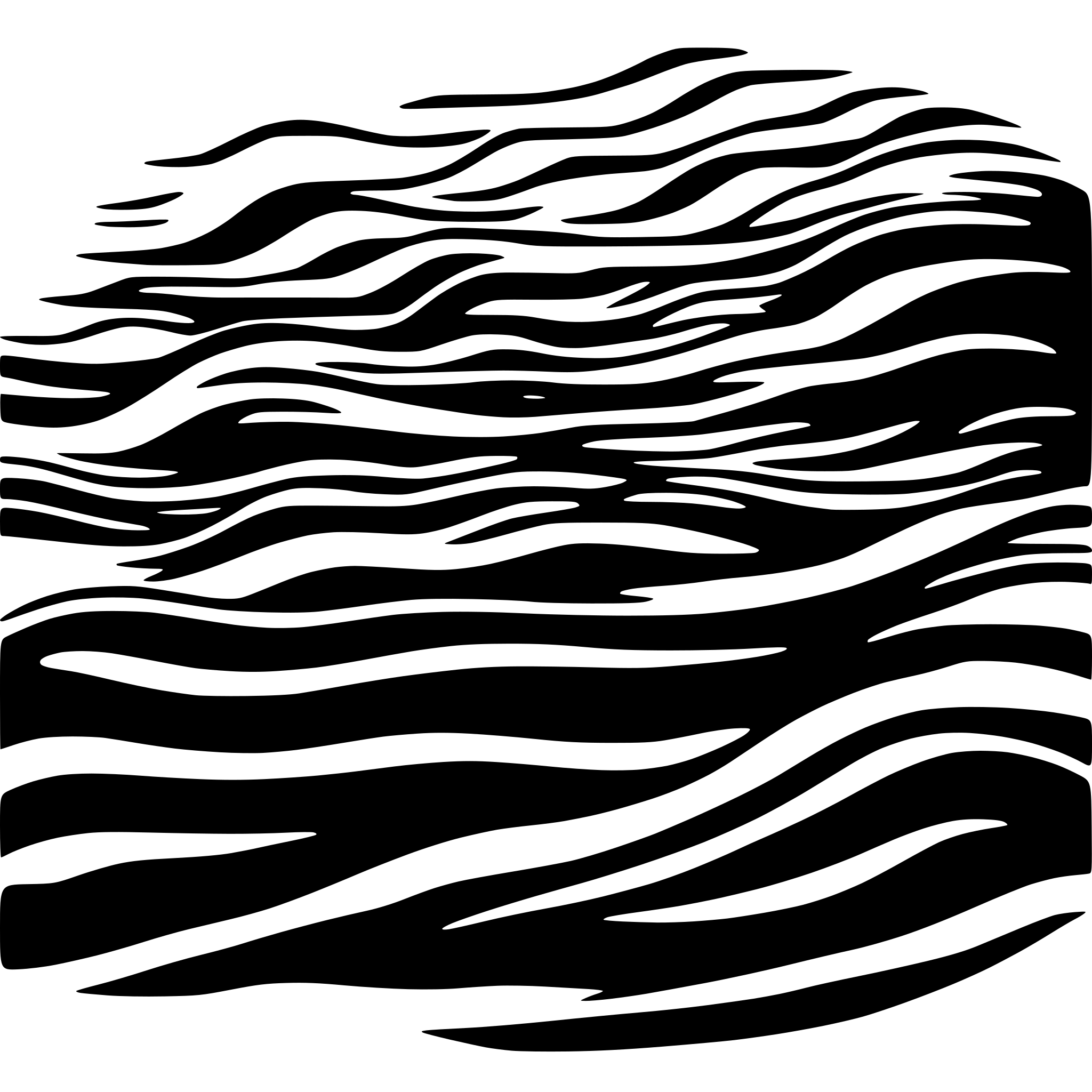 AI-generated SVG of a gradiant green wave abstract