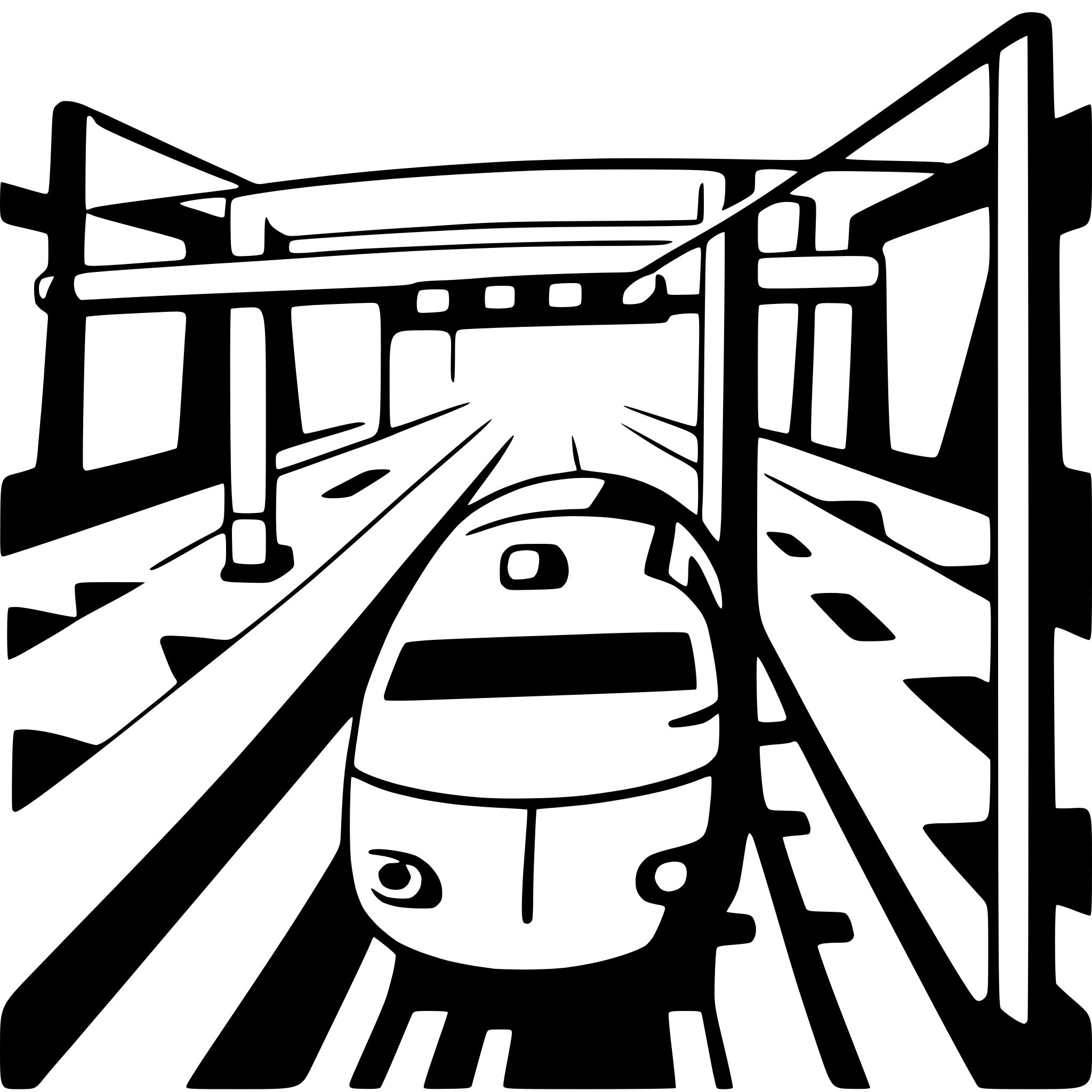 AI-generated SVG of 'train crossing bridge'