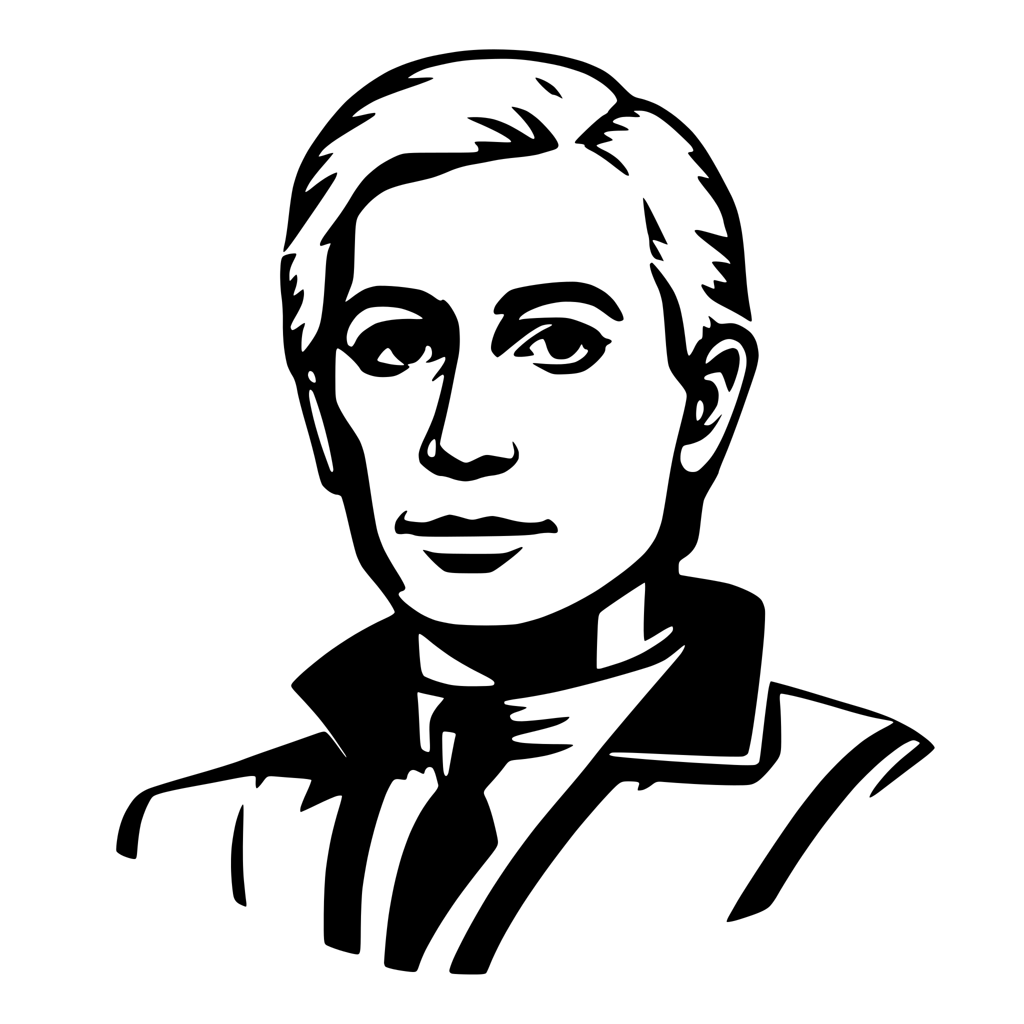 AI-generated SVG of a michael terzer