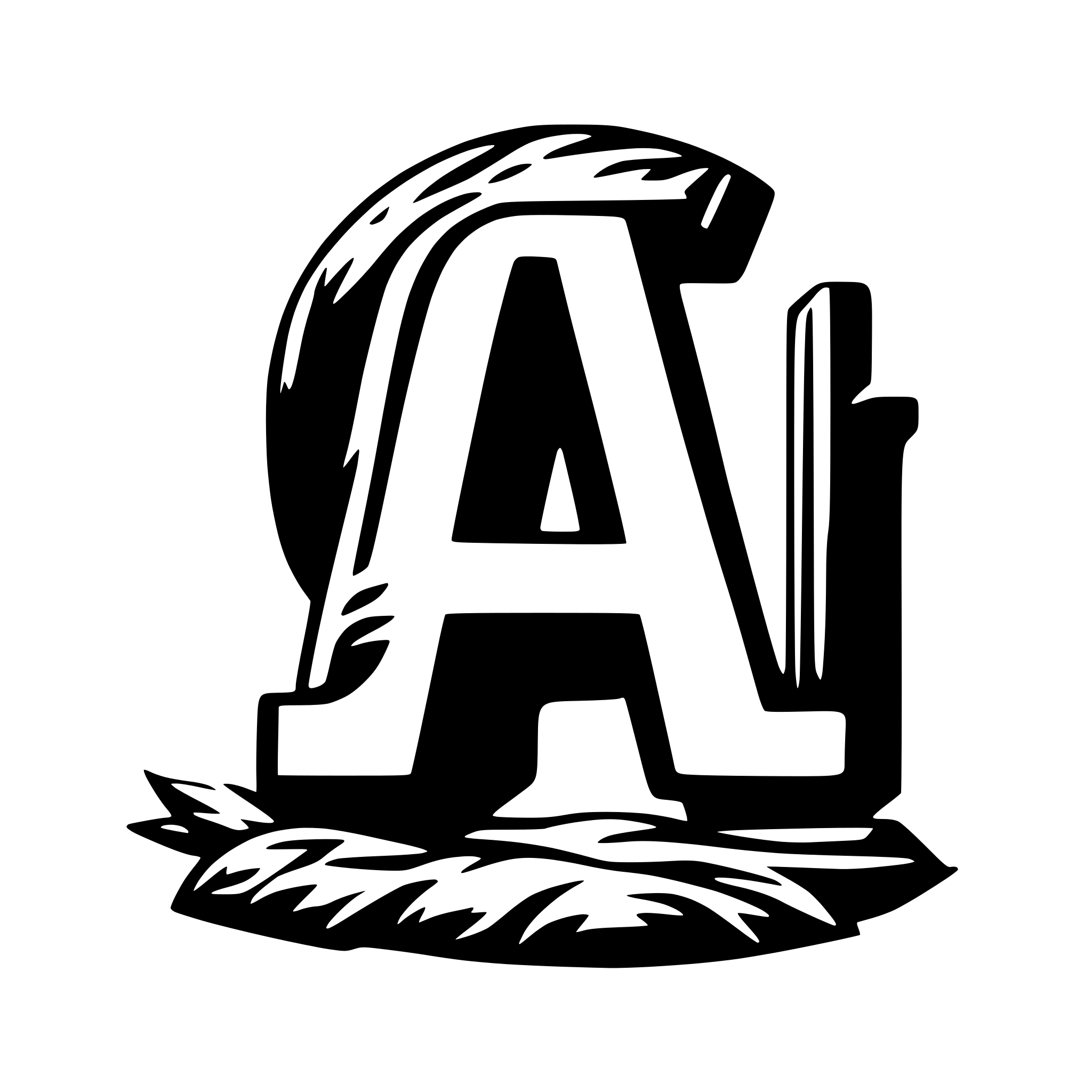 AI-generated SVG of 'greek letter alpha'
