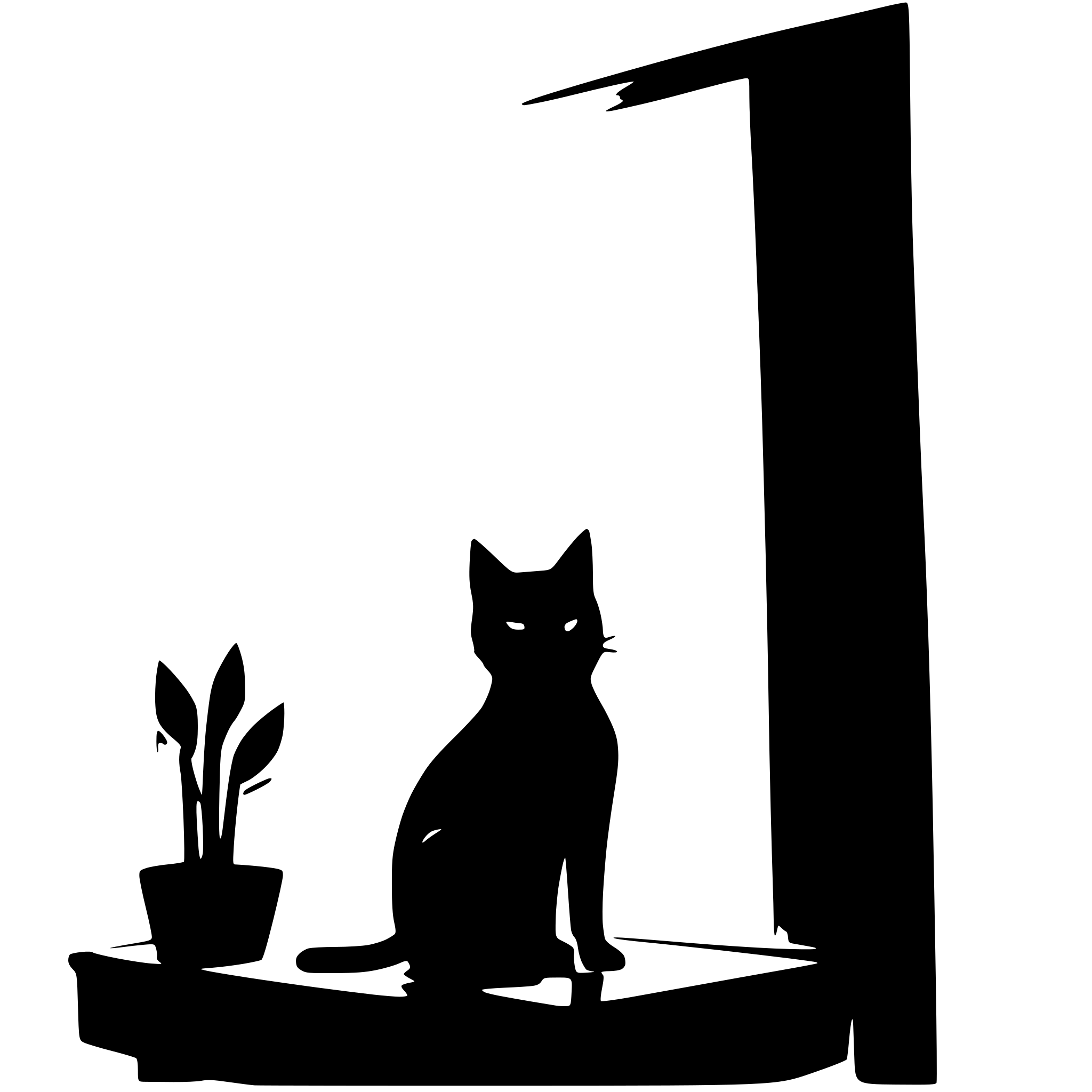 AI-generated SVG of a cat