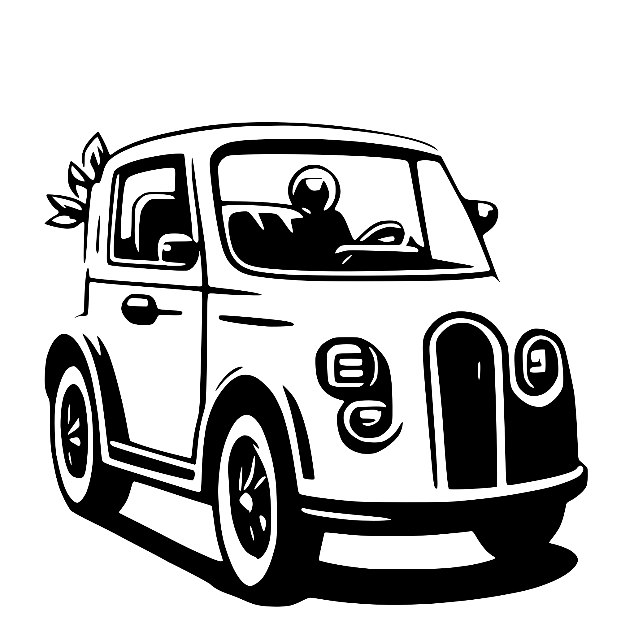 AI-generated SVG of a electric vehicle